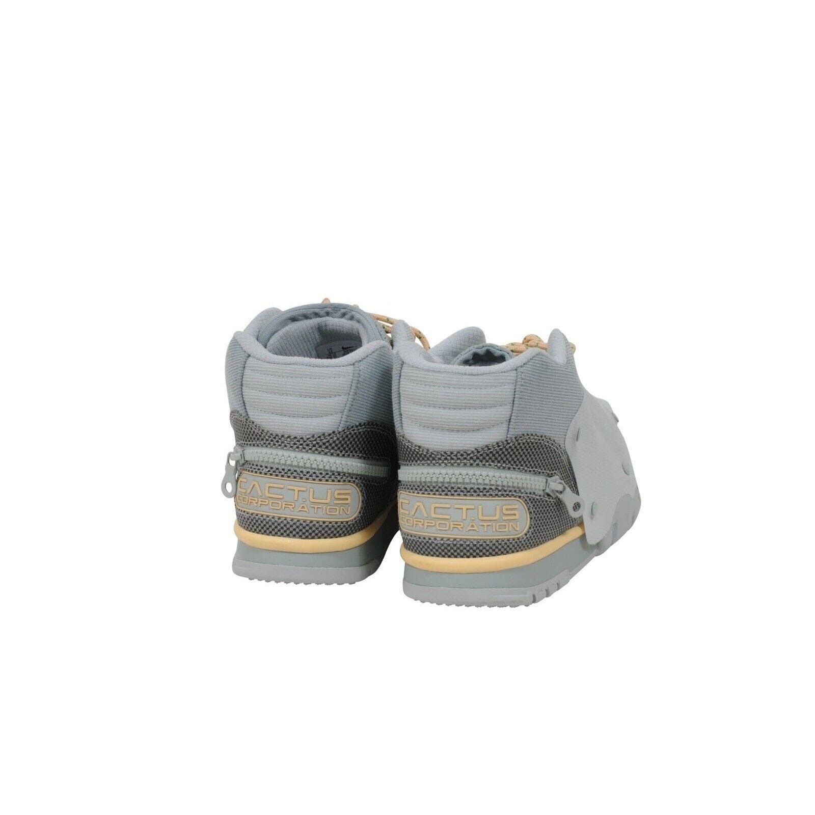 Nike × Travis Scott Cactus Jack Air Trainer 1 CJ SP Sneakers Grey Haze Mid Size US 11 / EU 44 - 7 Thumbnail