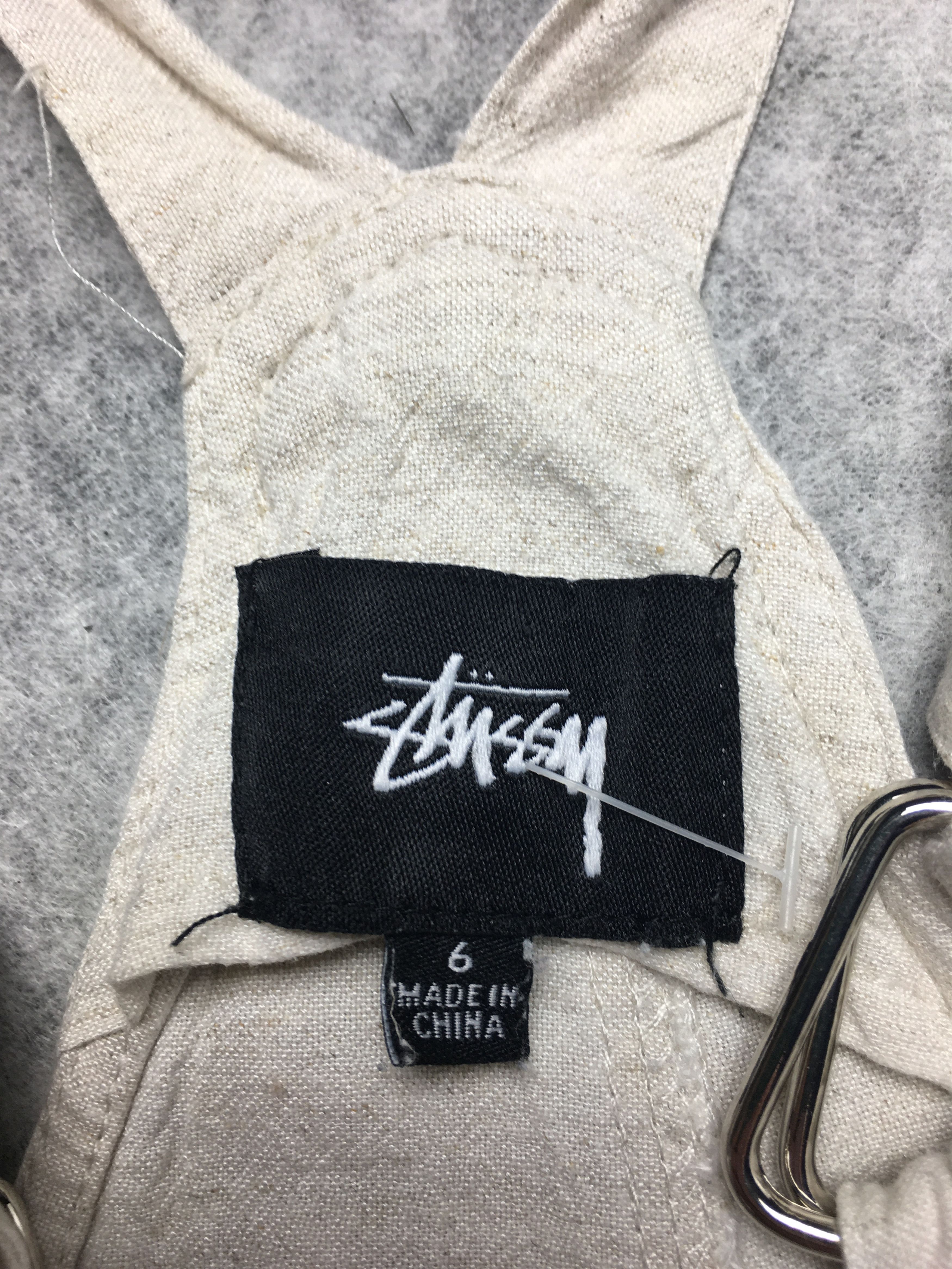 Stussy Stussy Linen Cotton Overalls Jumpsuit UK 6 Size 26" / US 2 / IT 38 - 11 Thumbnail