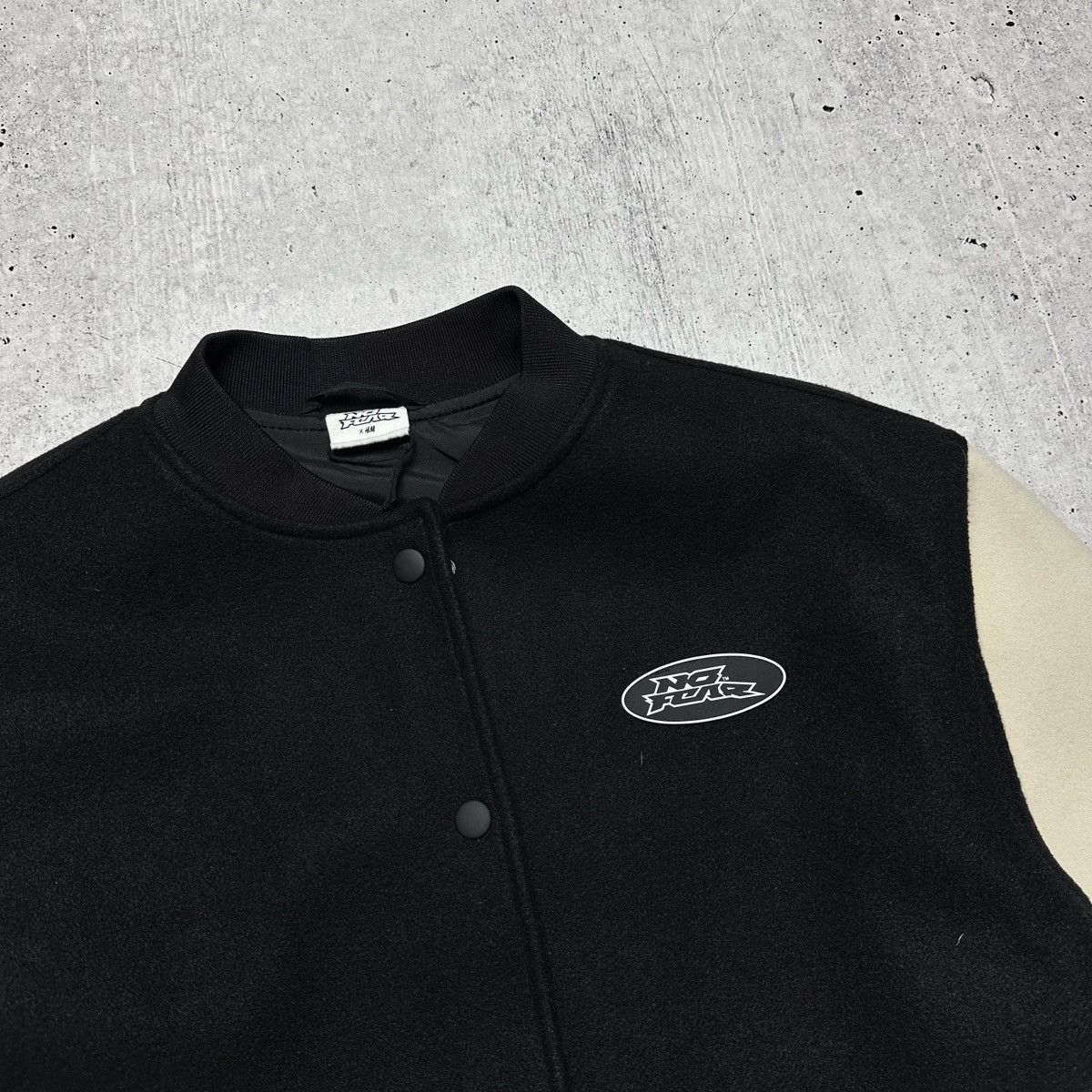 No Fear × Vintage No Fear Bomber Jacket Size S (Oversized Fit) Size US S / EU 44-46 / 1 - 6 Thumbnail