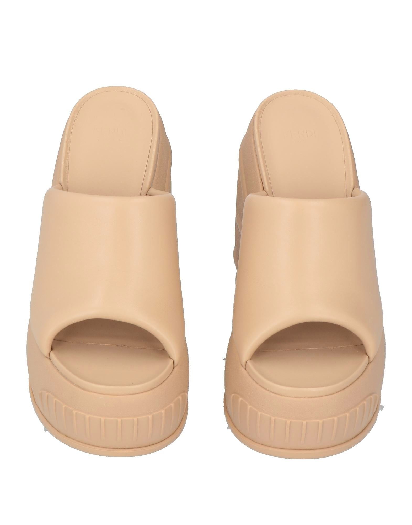 Fendi o1loc1c0824 Platform in Beige Size US 8 / IT 38 - 2 Thumbnail