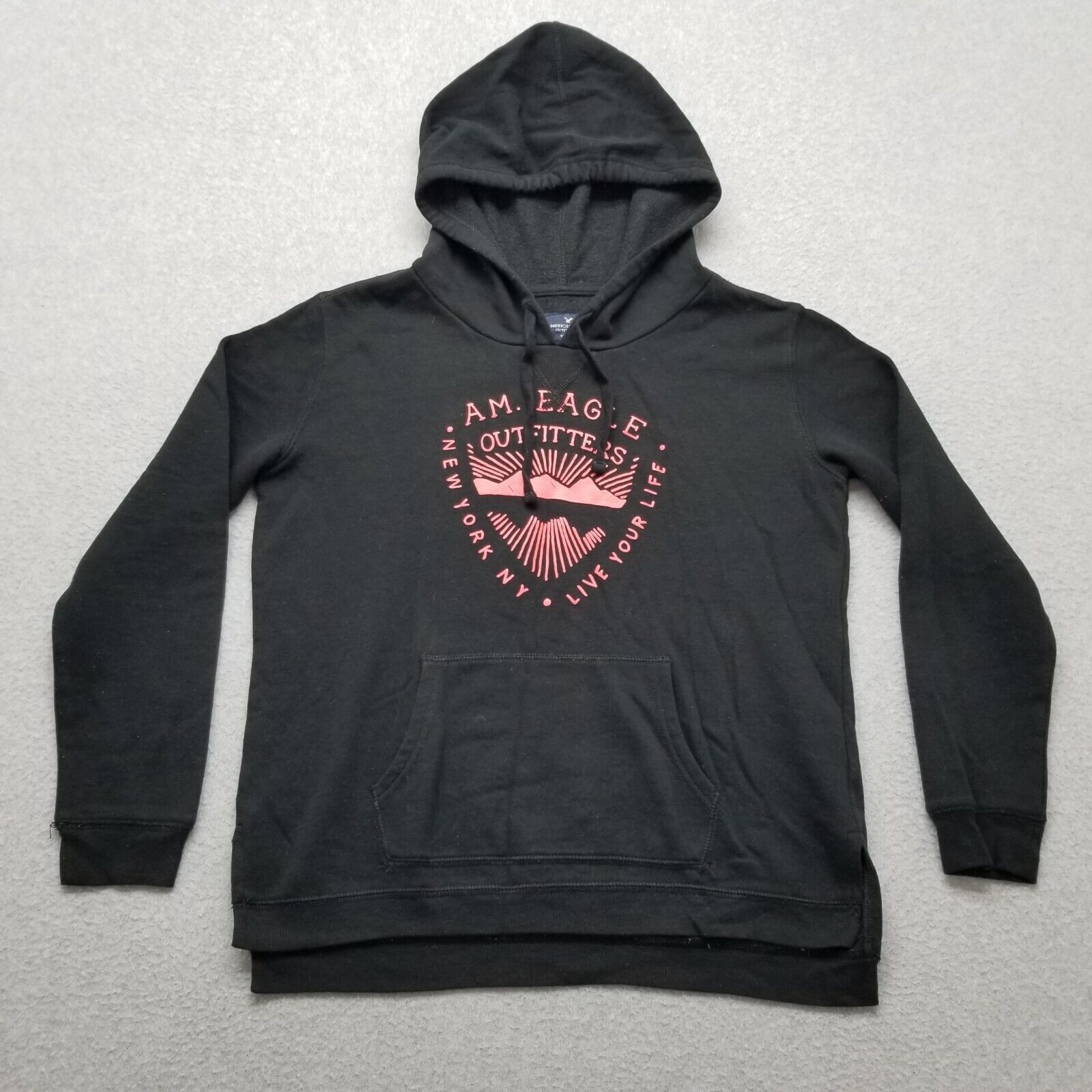 American Eagle Outfitters American Eagle Hoodie Mens Small Pullover Pockets Size US S / EU 44-46 / 1 - 1 Thumbnail