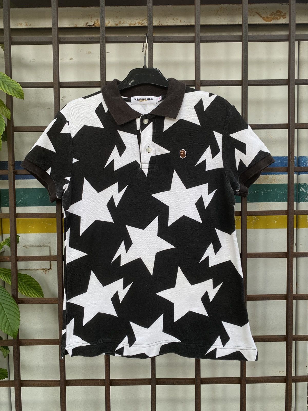 Bape OG Bape Bapesta All Over Women Polos A Bathing Ape Classics Size S / US 4 / IT 40 - 1 Thumbnail