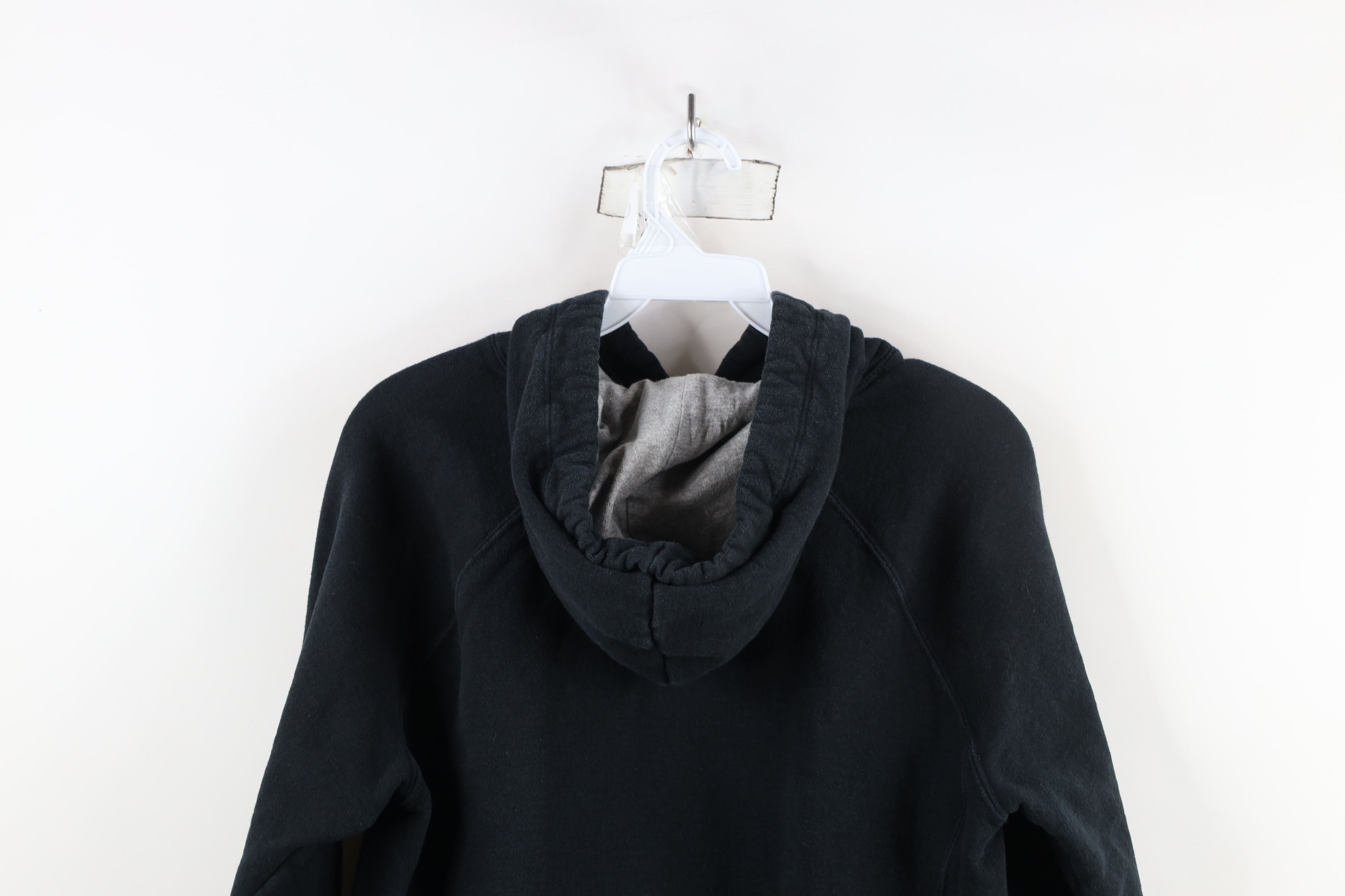 Champion × Vintage Vintage Champion Faded Classic Logo Hoodie Sweatshirt Black Size L / US 10 / IT 46 - 12 Thumbnail