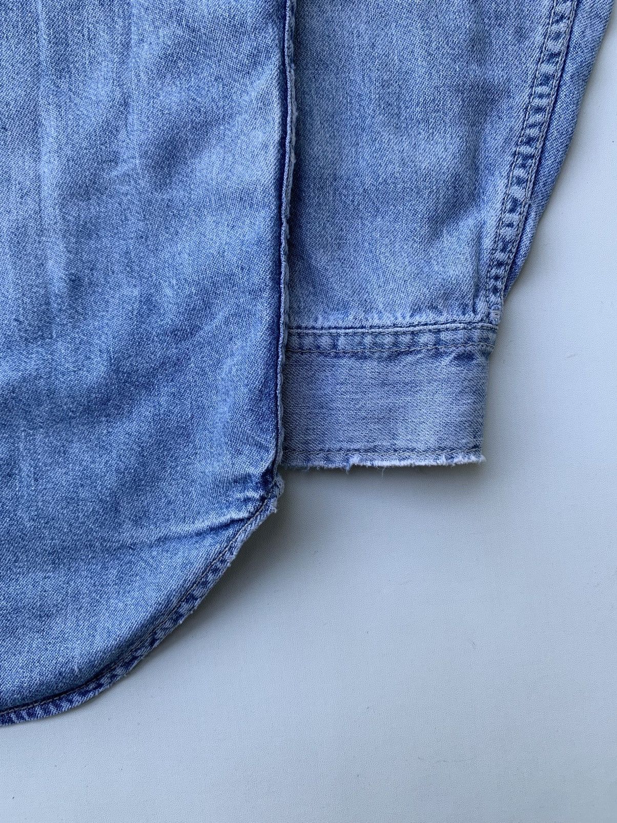 Levi's repaired sashiko patchwork levi’s 1990s western shirt Size US M / EU 48-50 / 2 - 8 Thumbnail