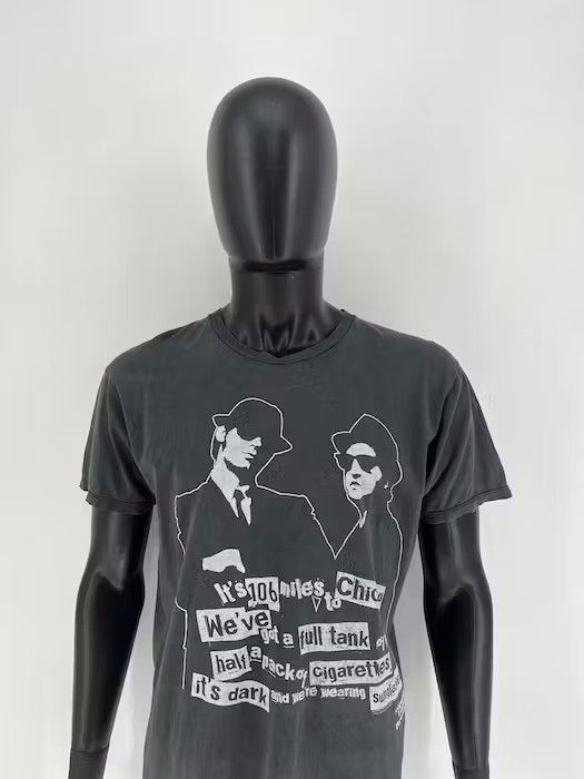 Band Tees × Vintage VINTAGE 90s THE BLUES BROTHERS "CHICAGO" TEE Size US M / EU 48-50 / 2 - 1 Thumbnail