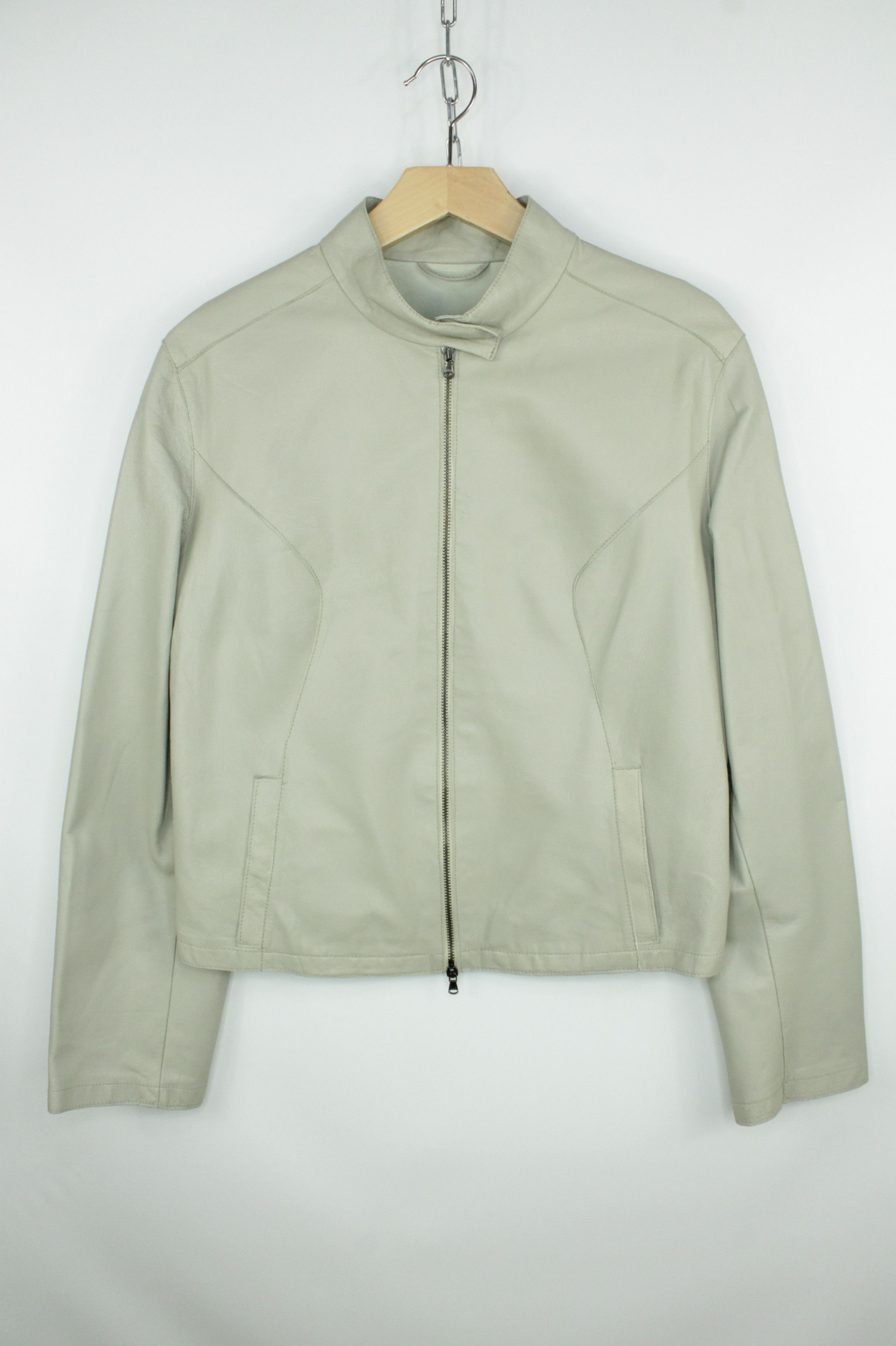 Vintage Compagnia Delle Pelli Light Leather Jacket Women's Size M / US 6-8 / IT 42-44 - 1 Thumbnail
