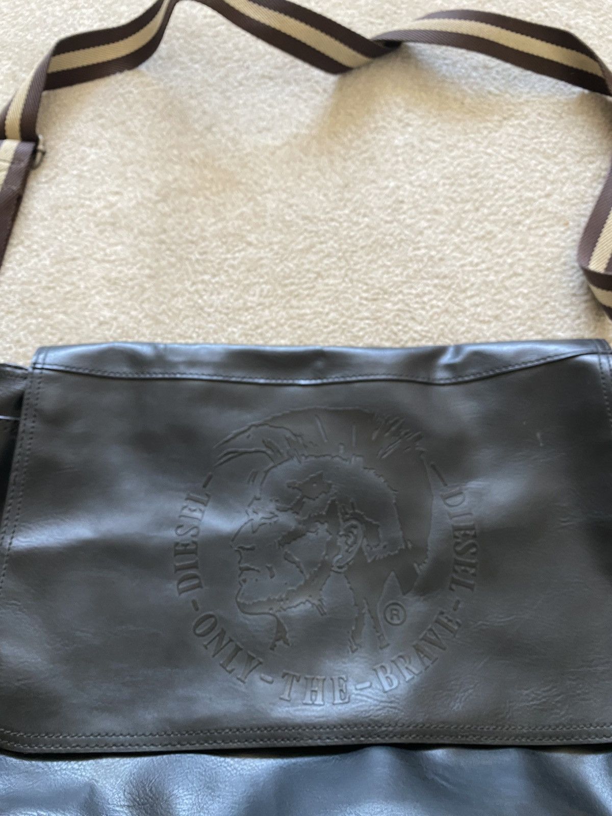 Diesel Vintage Diesel Leather Logo Crossbody Bag Size ONE SIZE - 2 Thumbnail