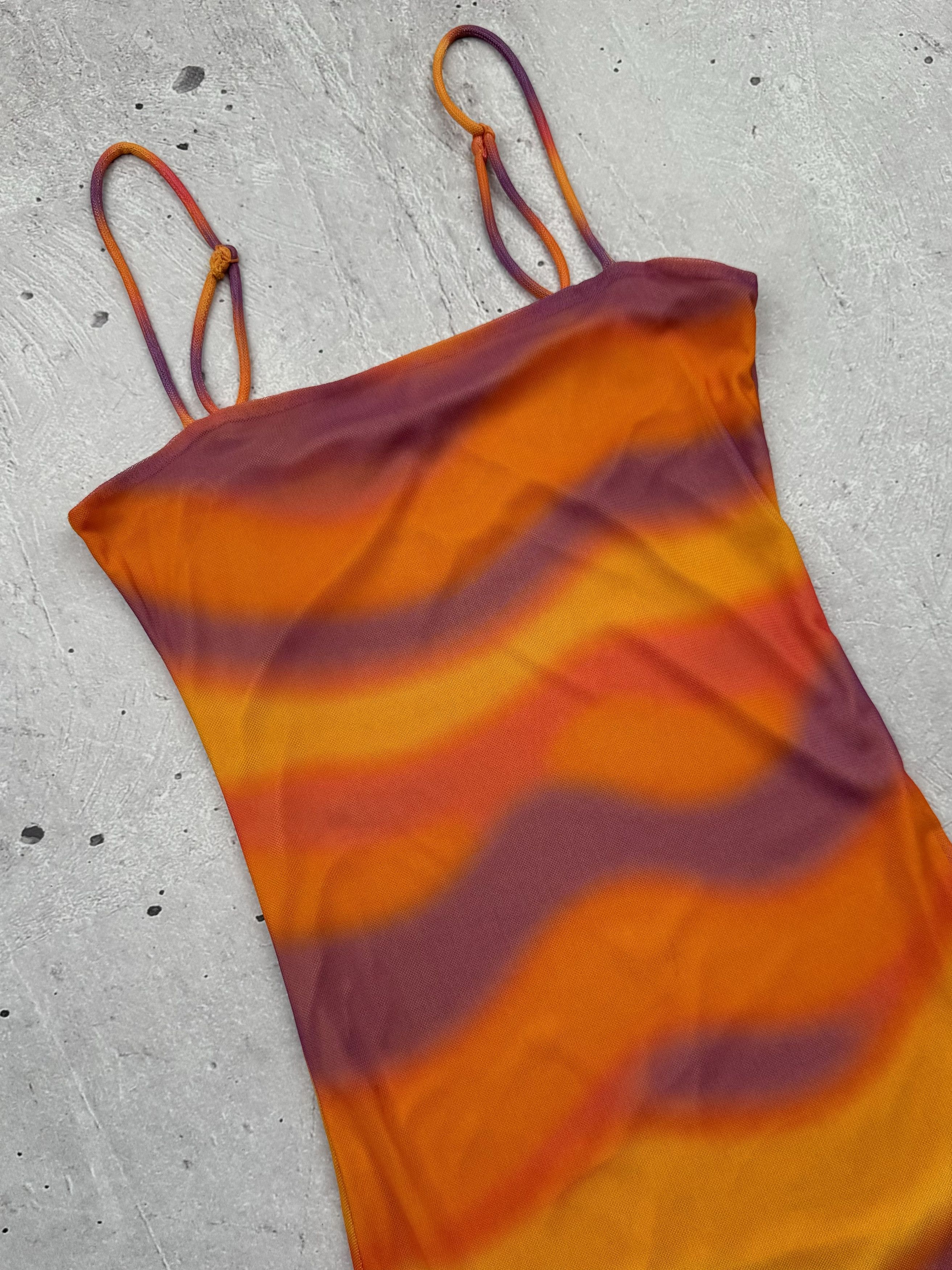 Other Vintage Mesh Amazing Midi Dress Size S / US 4 / IT 40 - 2 Thumbnail