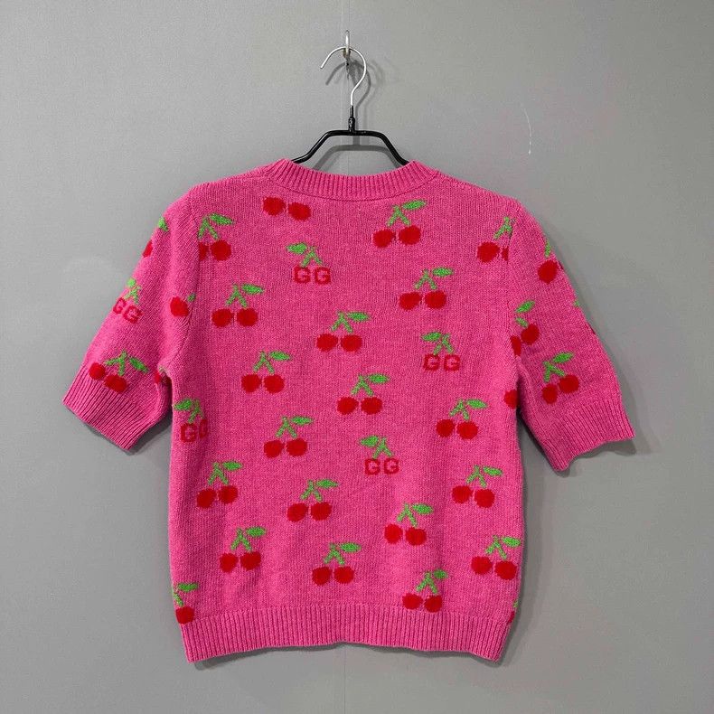 Gucci Gucci Cherry sweater 2506-Nextarrow Size L / US 10 / IT 46 - 3 Thumbnail