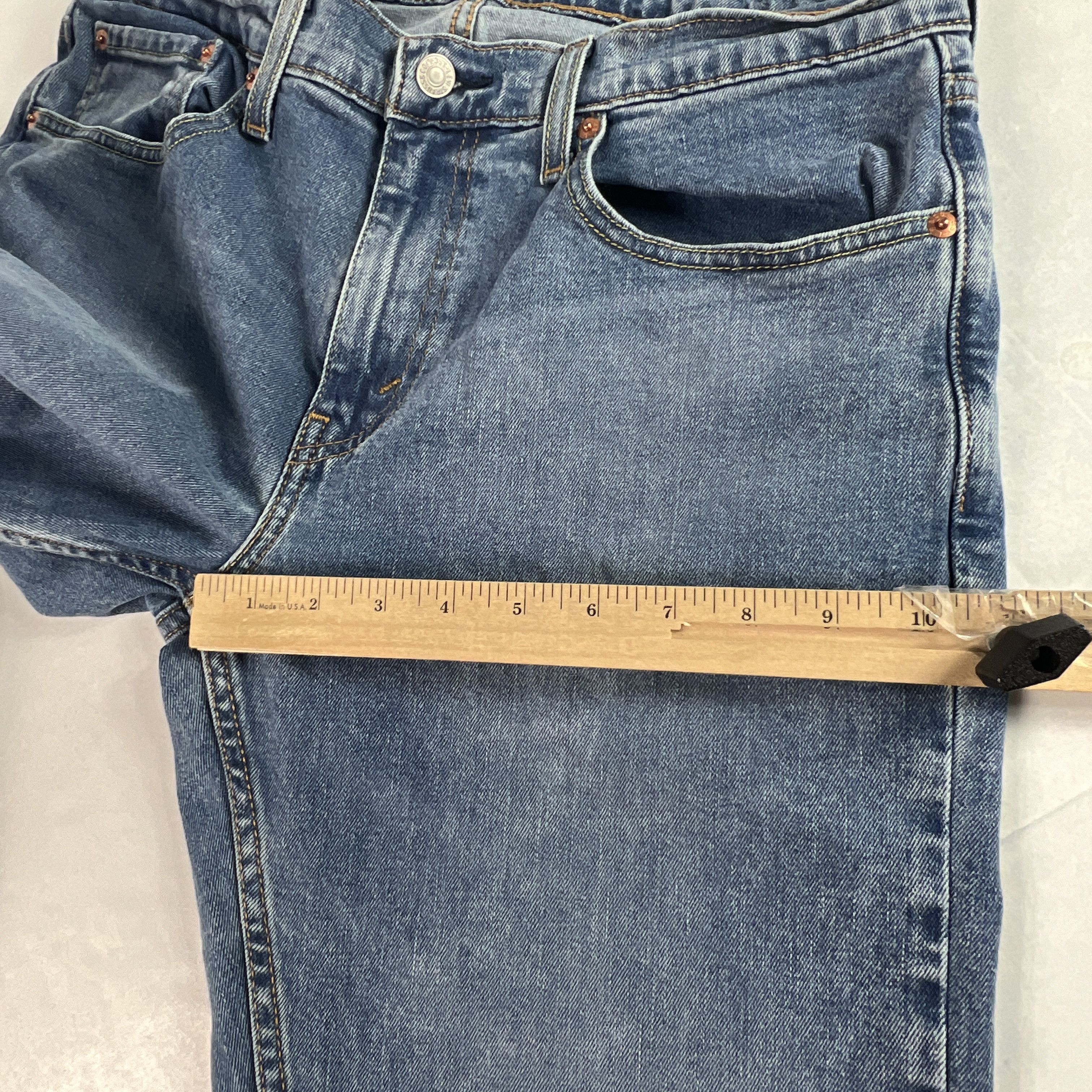 Levi's Levi's Jeans 559 Relaxed Straight Blue Faded Stretch Denim Size US 33 - 19 Thumbnail