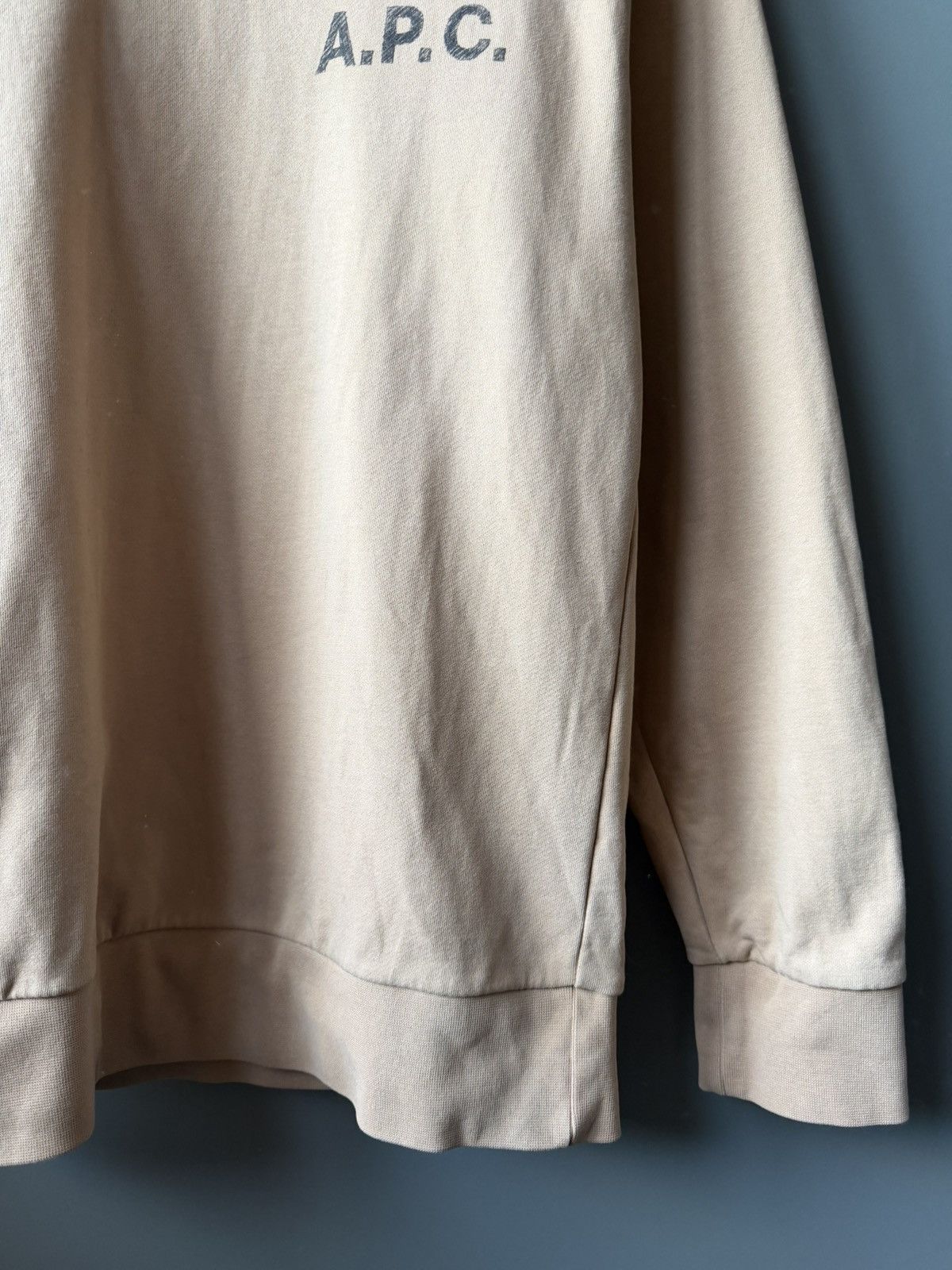 A.P.C. A.P.C. Crew Neck Logo Sweatshirt Size S Size US S / EU 44-46 / 1 - 4 Thumbnail
