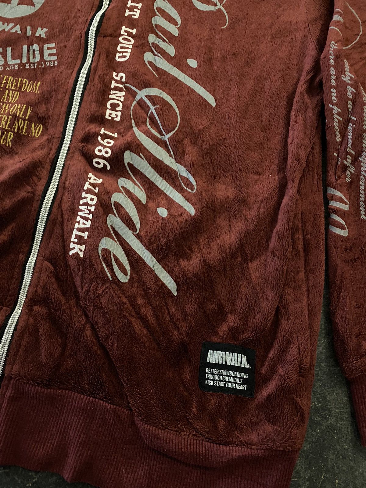 Airwalk × Hysteric Glamour × If Six Was Nine Y2k Fur Air walk punk ifsixwasnine zipper hoodie Size US L / EU 52-54 / 3 - 3 Thumbnail
