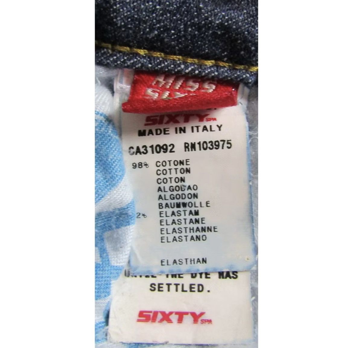 Miss Sixty × Vintage Vintage Miss sixty flared denim jeans Size 27" / US 4 / IT 40 - 5 Thumbnail