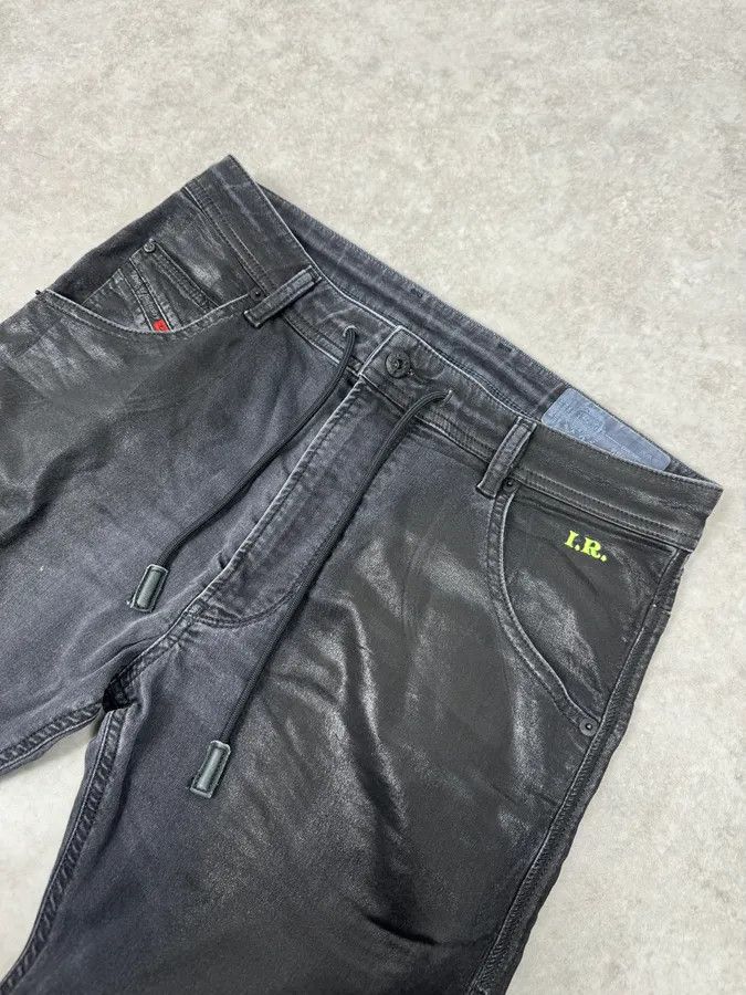 Diesel Diesel Black Gold Grey Distressed Denim Jeans Size US 30 / EU 46 - 6 Thumbnail