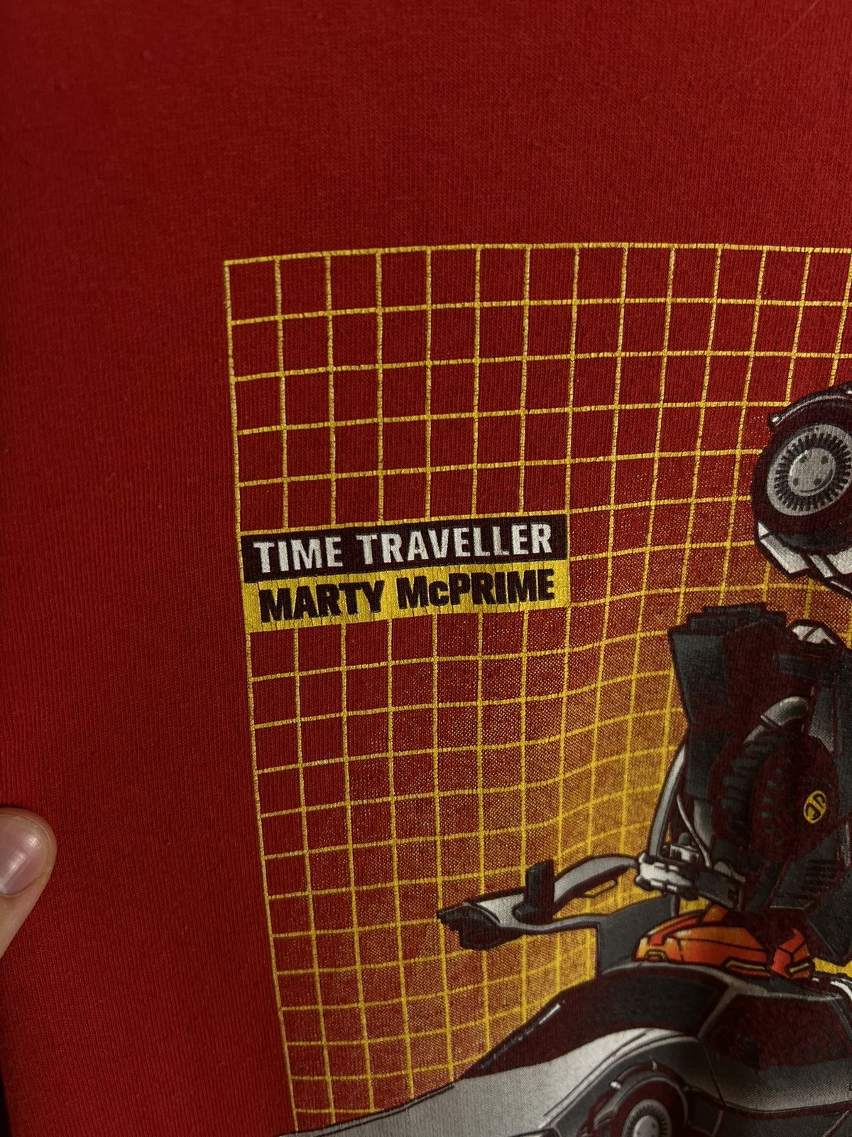 Band Tees Vintage TIME TRAVELLER MARTY McPRIME Y2K Movie Tee Size US M / EU 48-50 / 2 - 7 Thumbnail