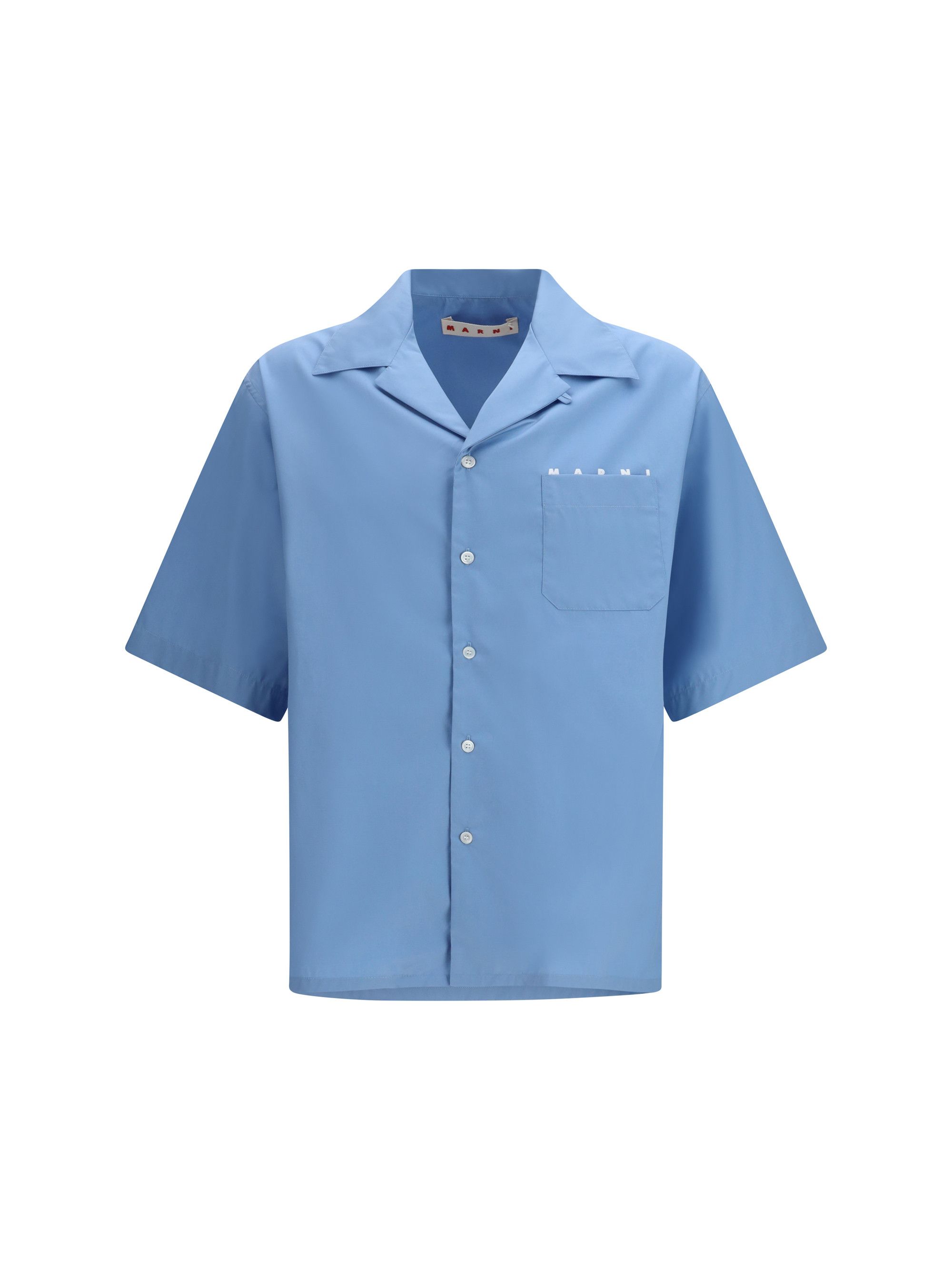 Marni Short-sleeved cotton bowling Shirt Size US M / EU 48-50 / 2 - 1 Thumbnail