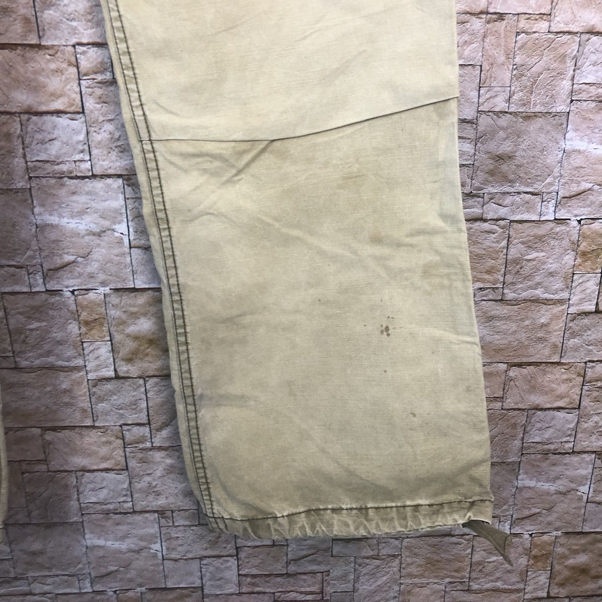 Japanese Brand Quadro Green Cargo Multipocket Pants #A359 Size US 33 - 13 Thumbnail