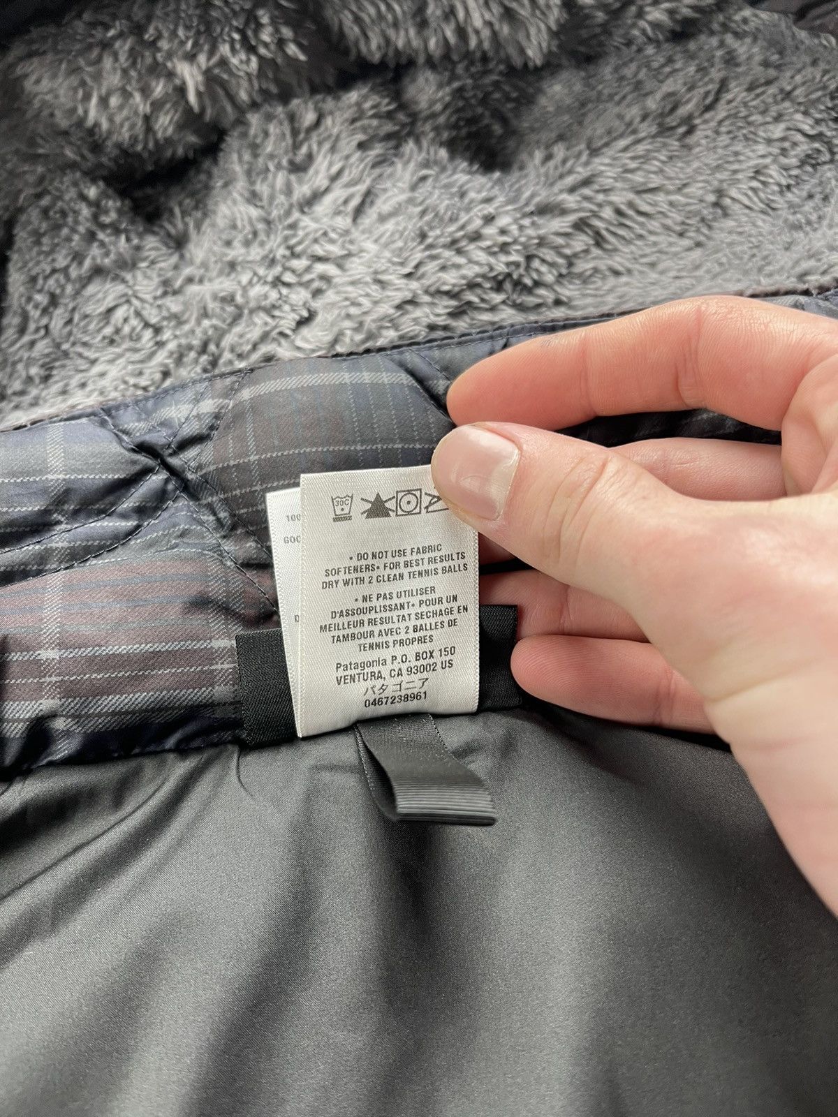 Patagonia Patagonia Women’s Hooded Down Puffer Vest Plaid Blue Gray Size S / US 4 / IT 40 - 12 Thumbnail