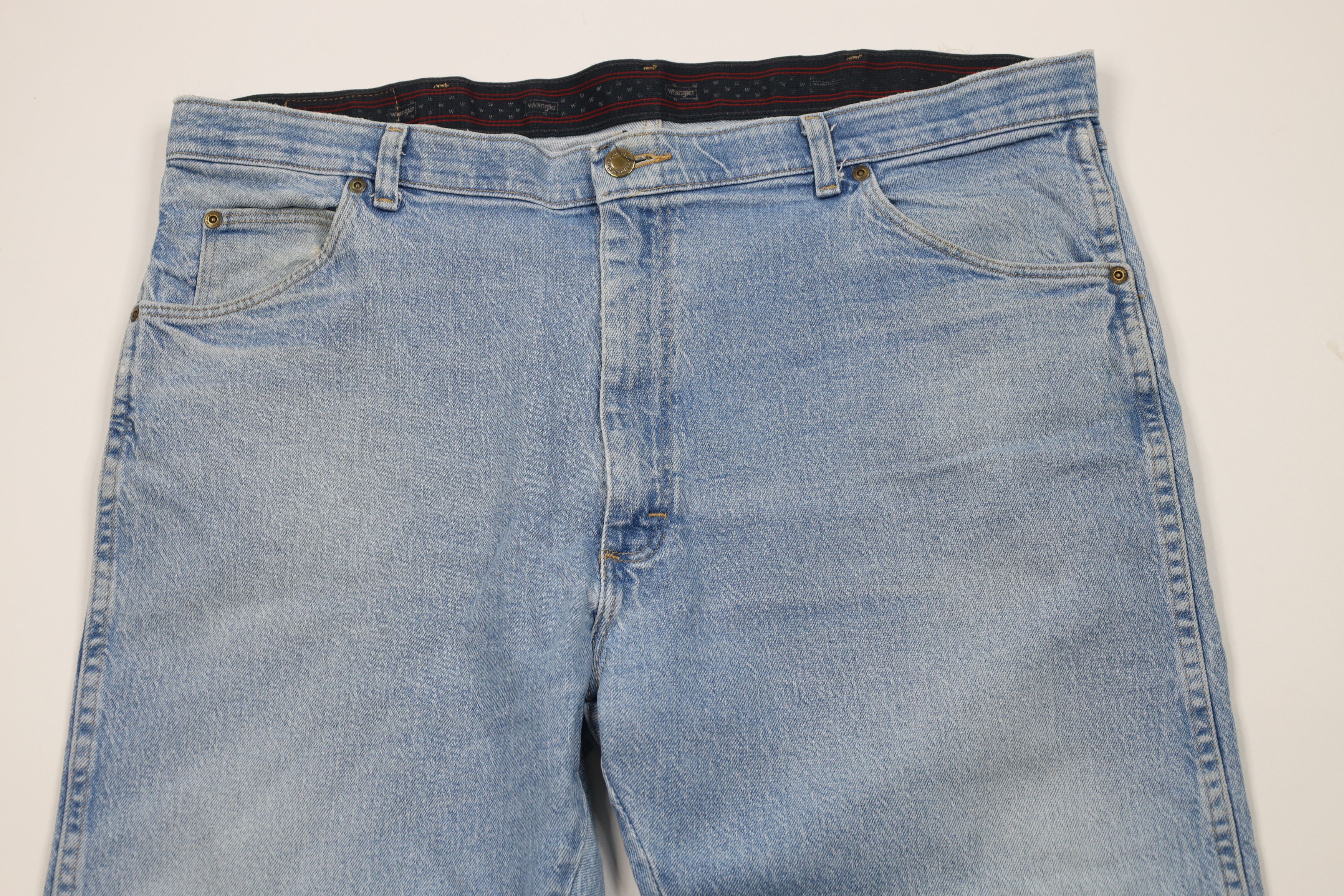 Wrangler Vintage Y2K Wrangler Stretch Bootcut Denim Jeans Blue Size US 40 / EU 56 - 2 Thumbnail