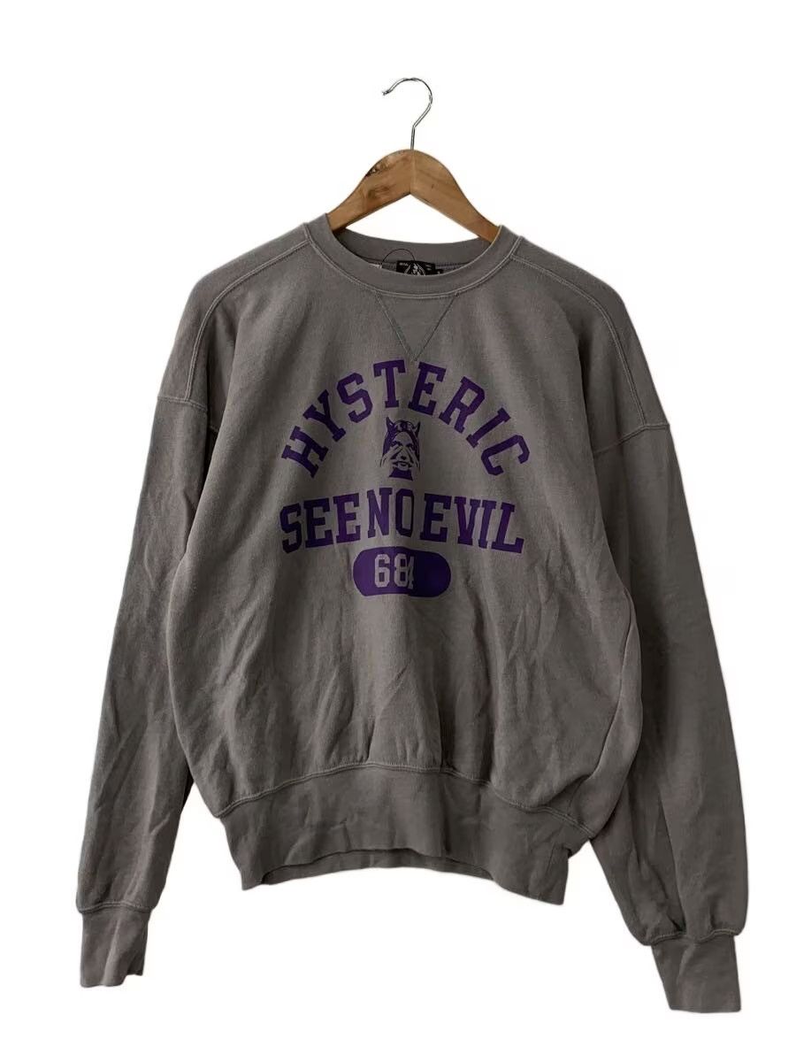 Hysteric Glamour Hysteric See No Evil Boxy College Sweatshirt Size US S / EU 44-46 / 1 - 1 Thumbnail