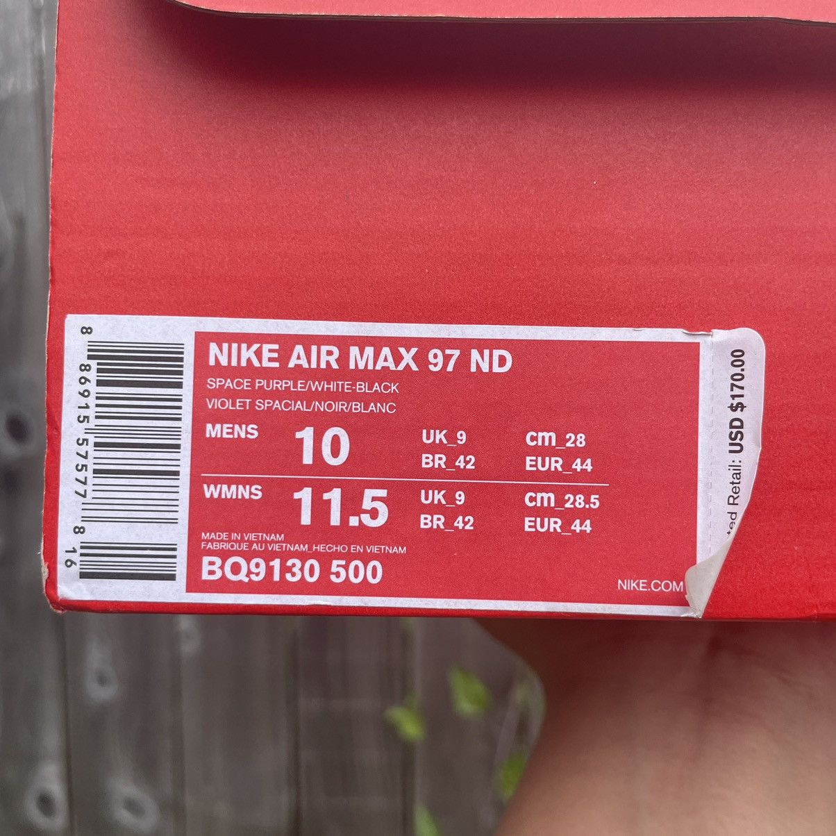Nike Nike Air Max 97 Have a Nike Day size 10 Men Size US 10 / EU 43 - 11 Thumbnail