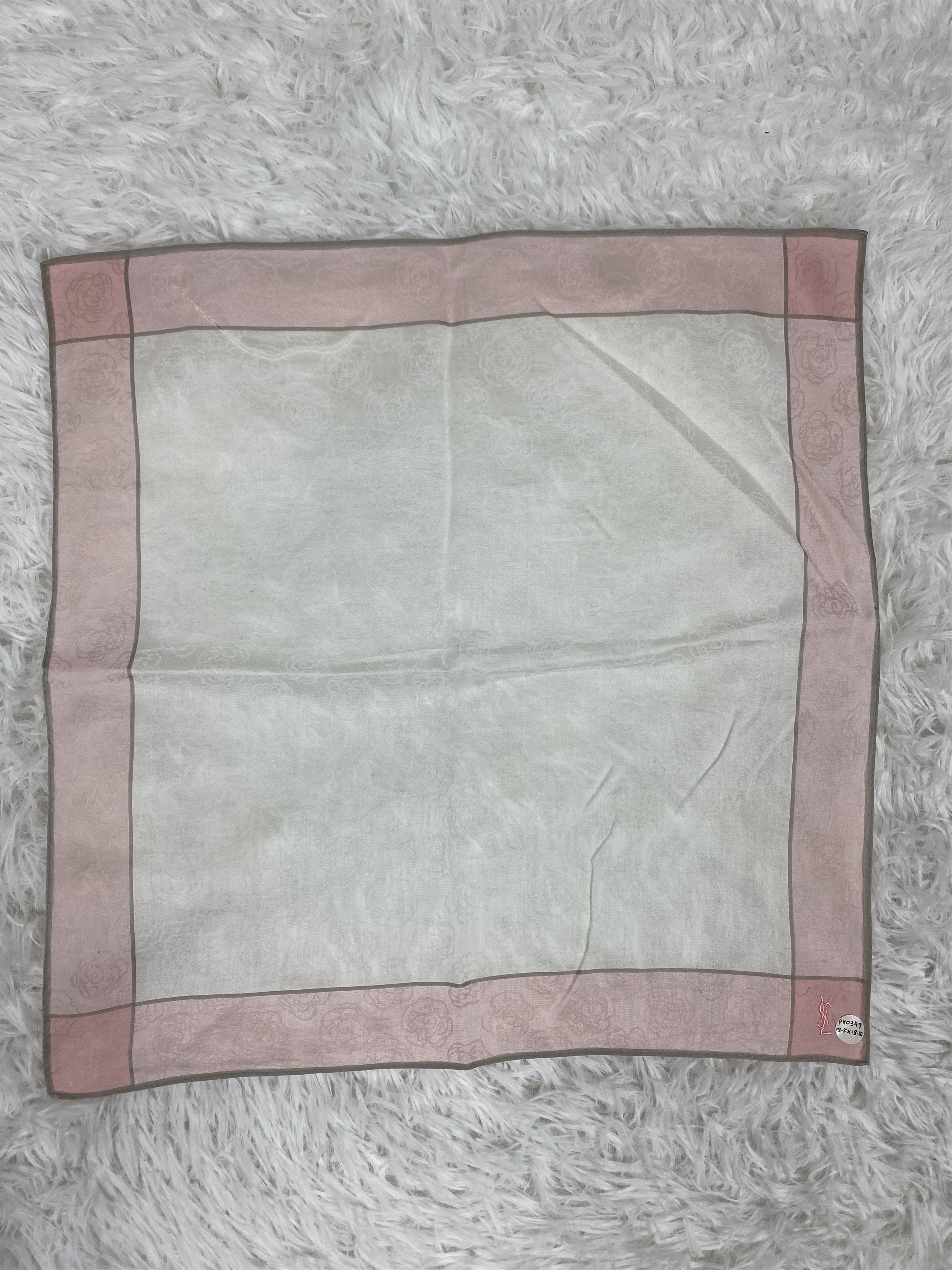 Vintage × Yves Saint Laurent Vintage Yves Saint Laurent Handkerchief Neckerchief PH0347 Size ONE SIZE - 3 Thumbnail