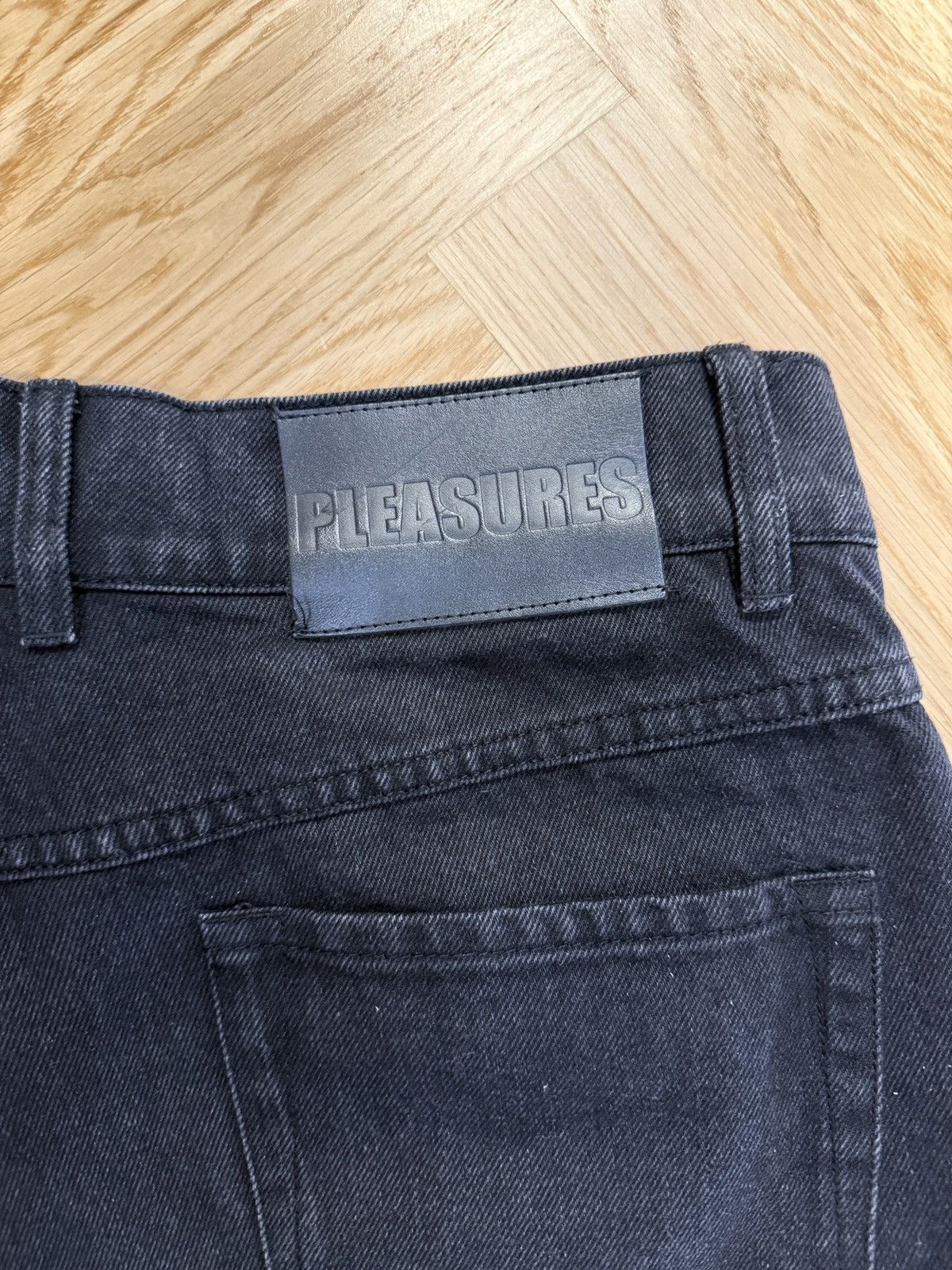 Pleasures Pleasures Bling 5 Pocket Black Denim Size US 32 / EU 48 - 5 Thumbnail