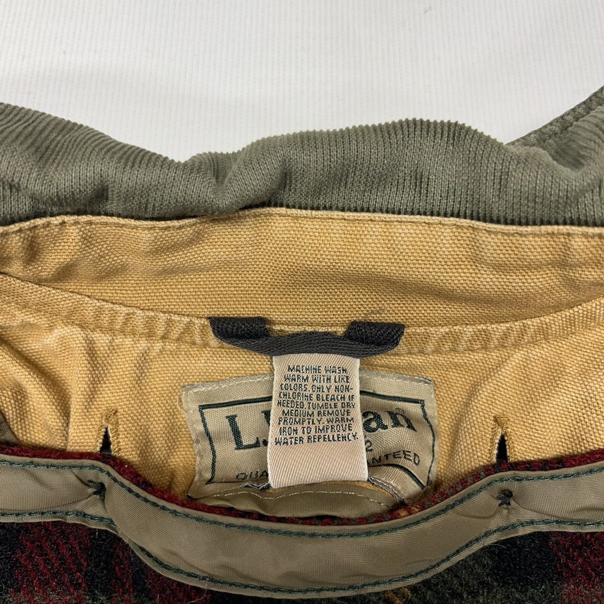 L.L. Bean × Vintage LL Bean Coat Brown Chore Barn Jacket Flannel Lined Canvas Size US XL / EU 56 / 4 - 15 Thumbnail