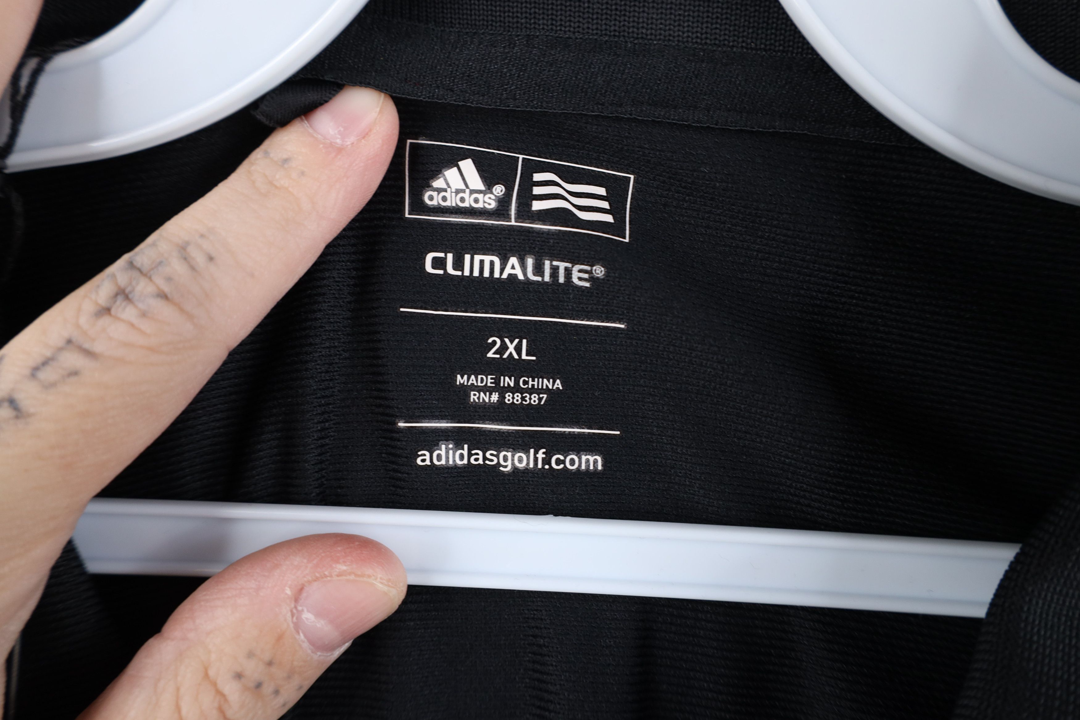 Adidas New Adidas Golf Services Collared Polo Shirt Black Size US XXL / EU 58 / 5 - 6 Thumbnail