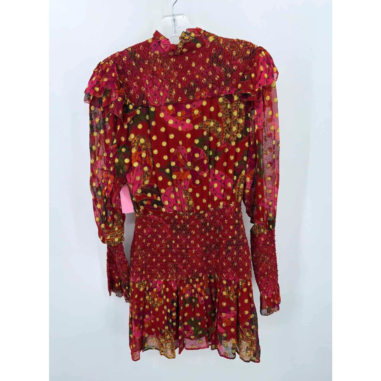 Farm Rio Dress Short Sleeve Red XS - Pre-Owned Long Sleeve Dress, Farm Rio  Red Short Long Sleeve Dress XS Womens - wpequipmentugltd.com