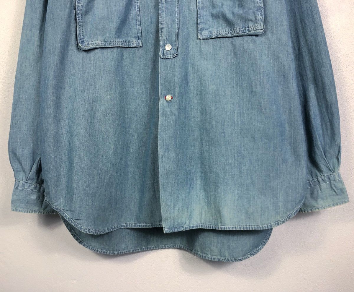 Replay Rare Vintage Replay Italy Double Pockets Button Ups Shirt Size US L / EU 52-54 / 3 - 6 Thumbnail