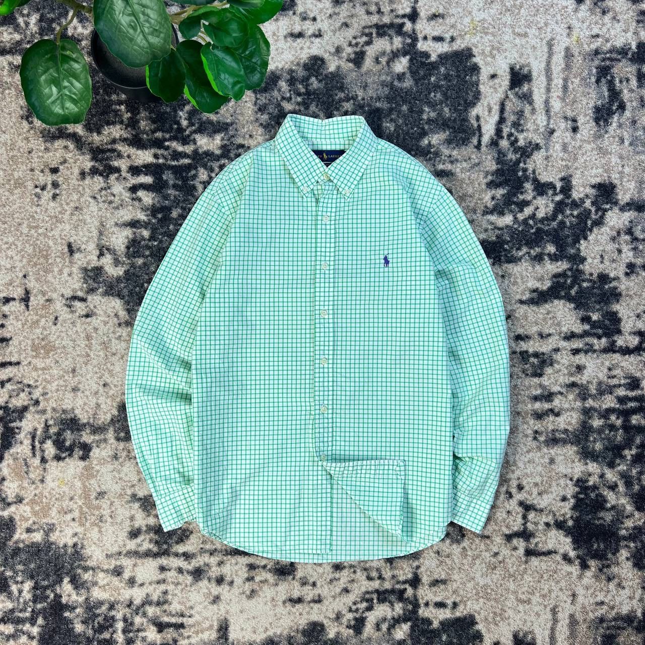 Polo Ralph Lauren Polo Ralph Lauren Luxury Mini Logo Checkered Button Up Shirt Size US L / EU 52-54 / 3 - 1 Thumbnail