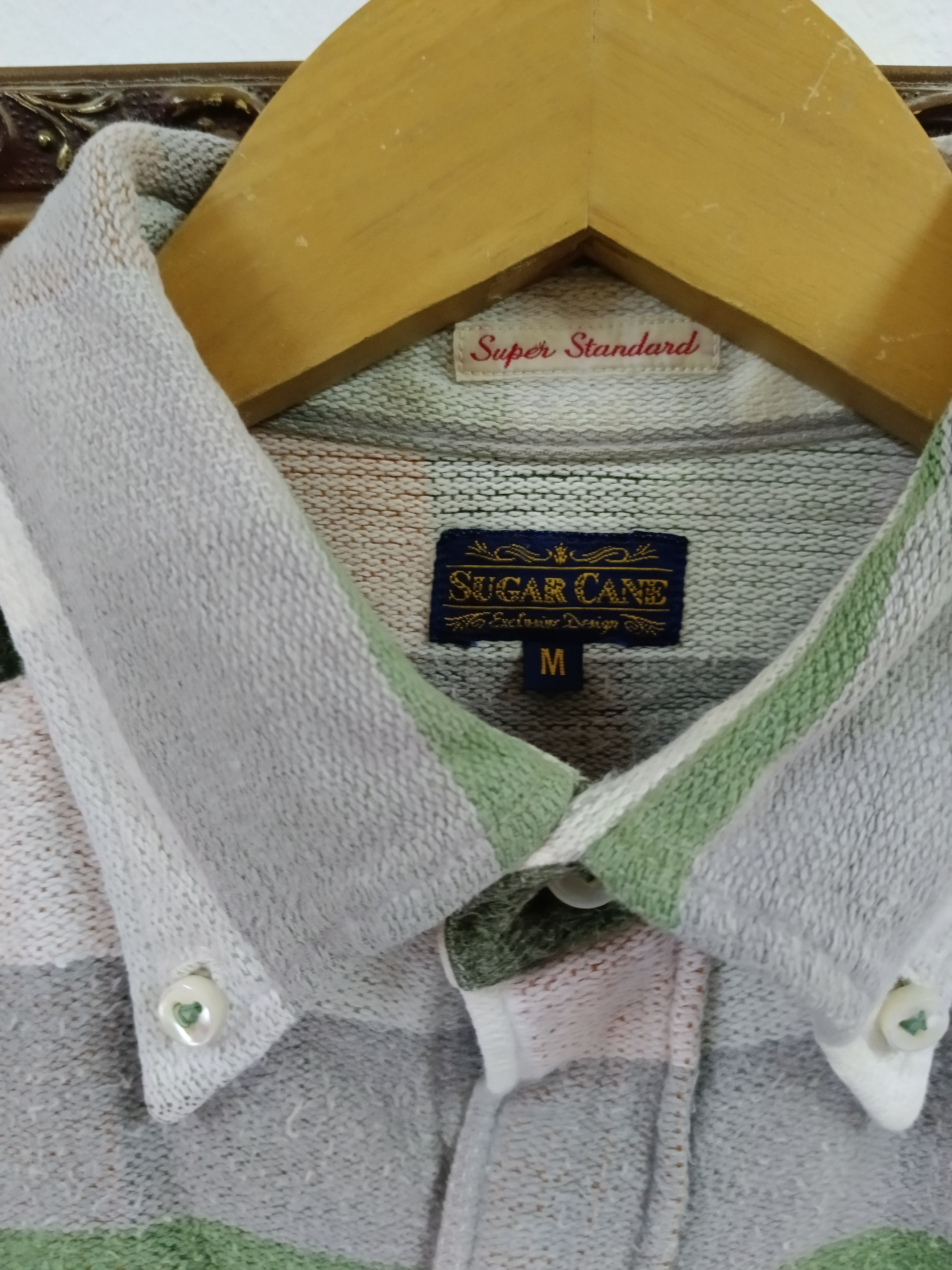 Sugar Cane SUGAR CANE🇯🇵 STRIPE FLANNEL BUTTON UP Size US M / EU 48-50 / 2 - 5 Thumbnail