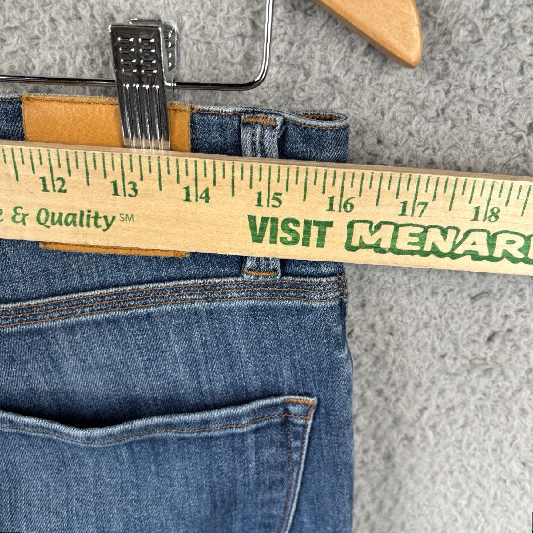 DUER DU/ER Jeans Slim 30x34 Blue Denim Stretch Mens Size US 30 / EU 46 - 4 Thumbnail