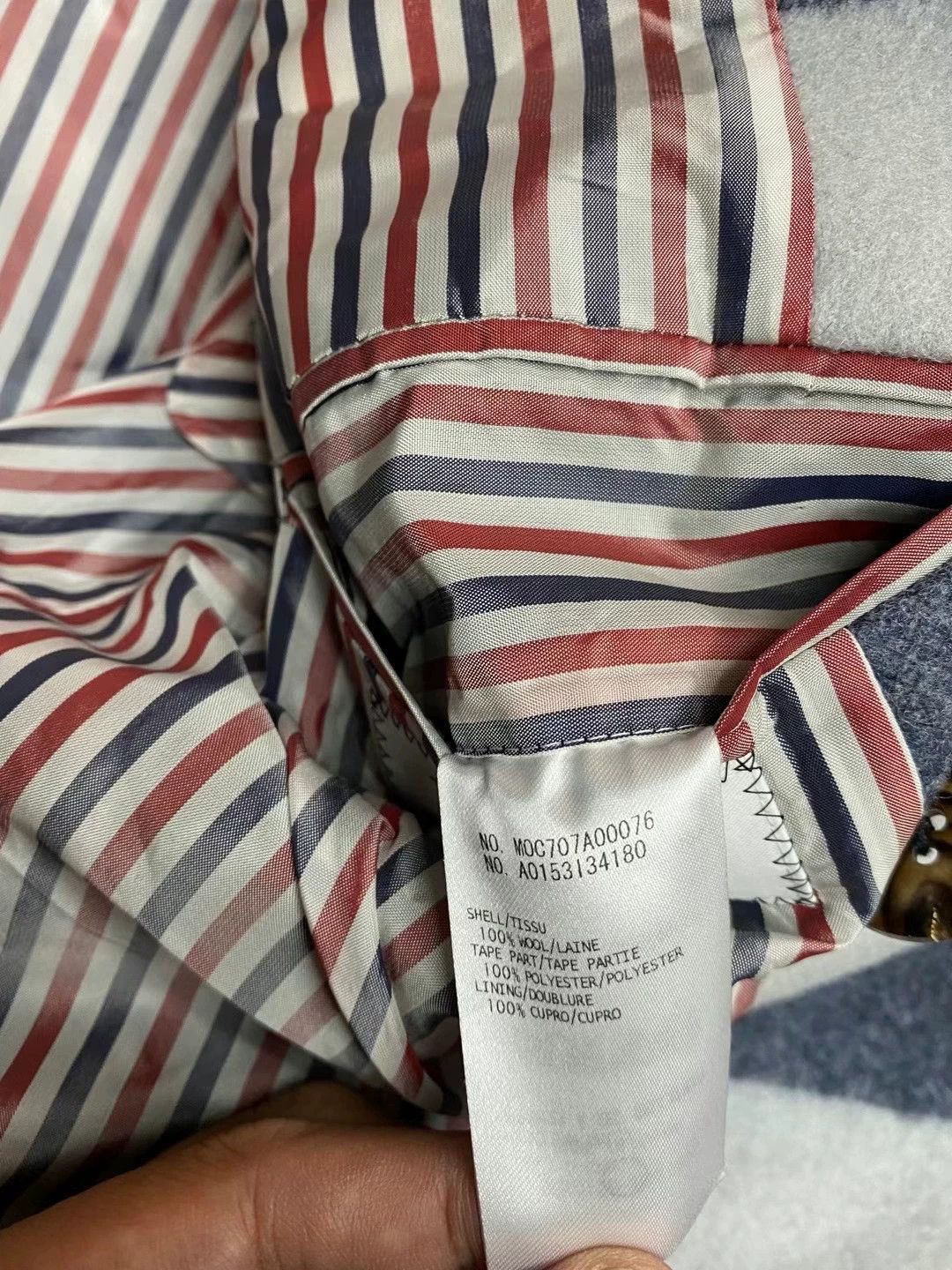 Thom Browne Thom Browne TB Striped Coat 9/10 Size 2 Size M / US 6-8 / IT 42-44 - 6 Thumbnail