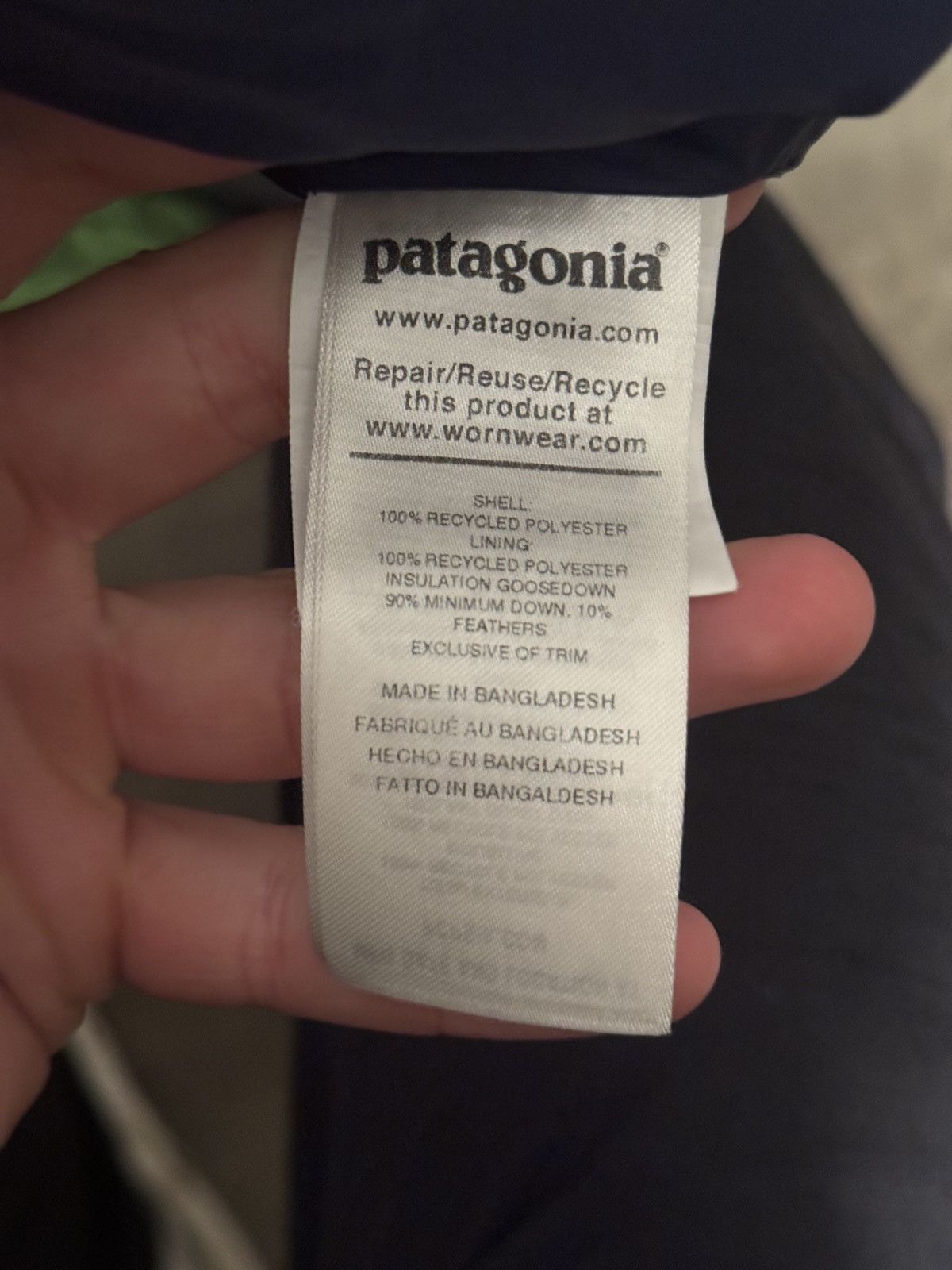 Patagonia Patagonia Down Sweater Hoody - Navy Size US L / EU 52-54 / 3 - 5 Thumbnail