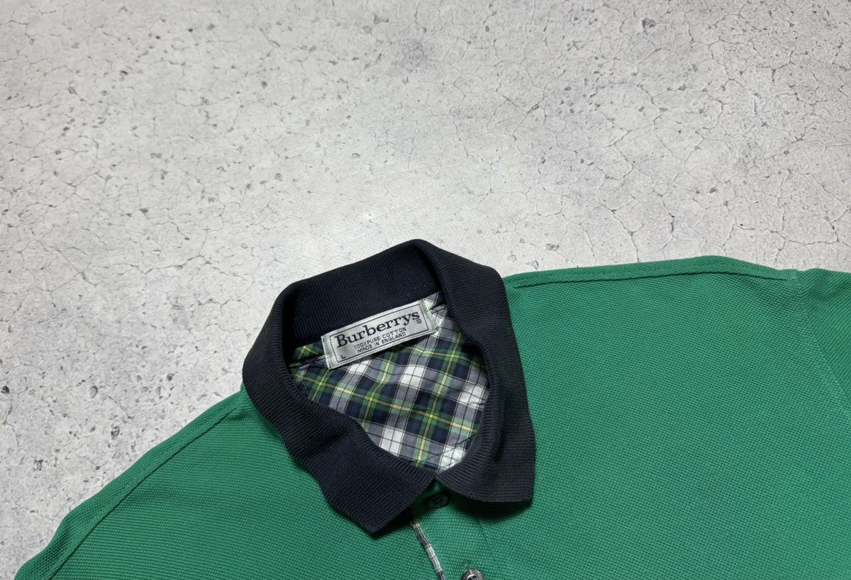 Burberry Burberrys London Vintage Luxury Polo Shirt Size US L / EU 52-54 / 3 - 7 Thumbnail