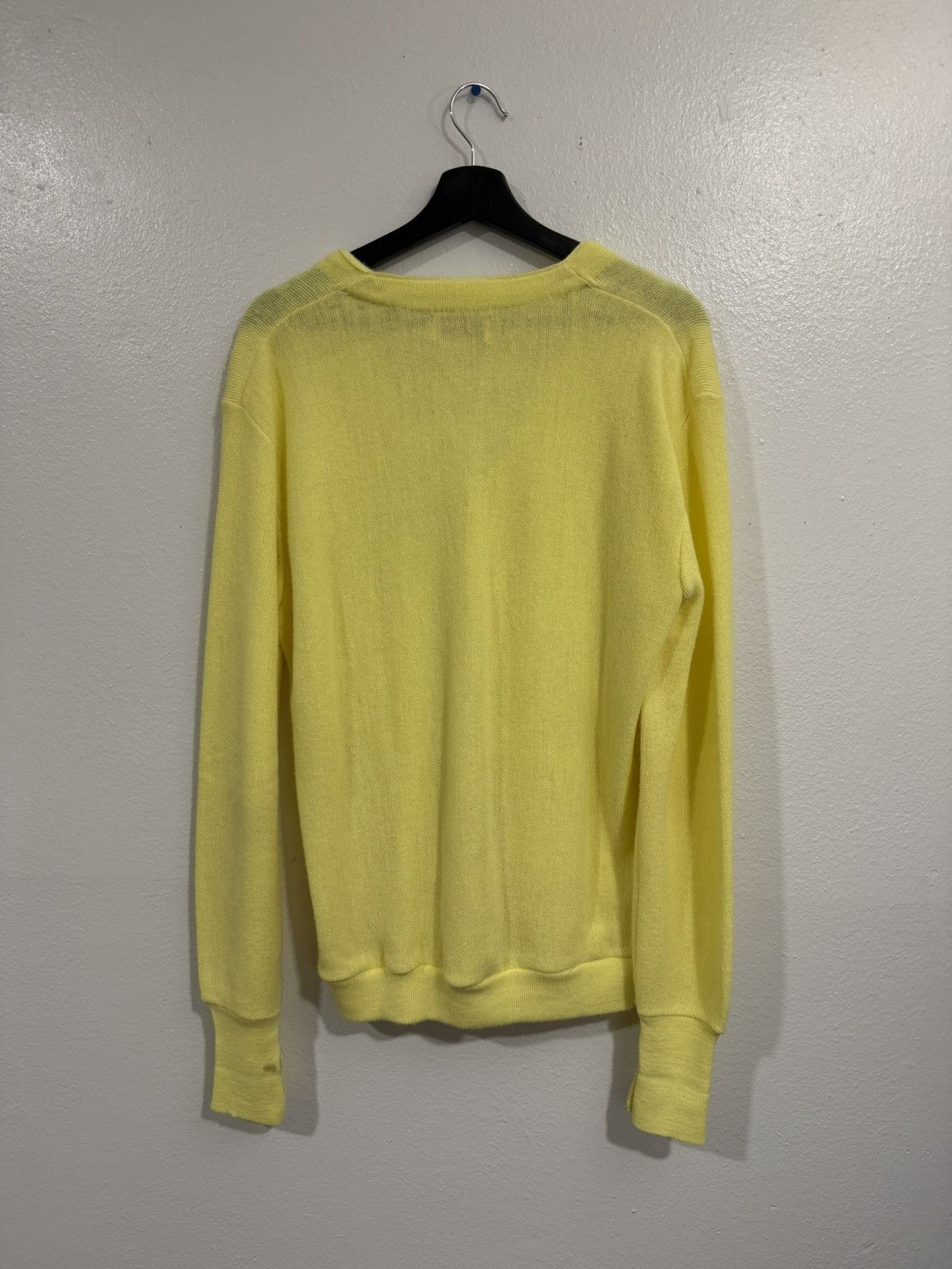 Lacoste Lacoste nice yellow cardigan Size US L / EU 52-54 / 3 - 3 Thumbnail