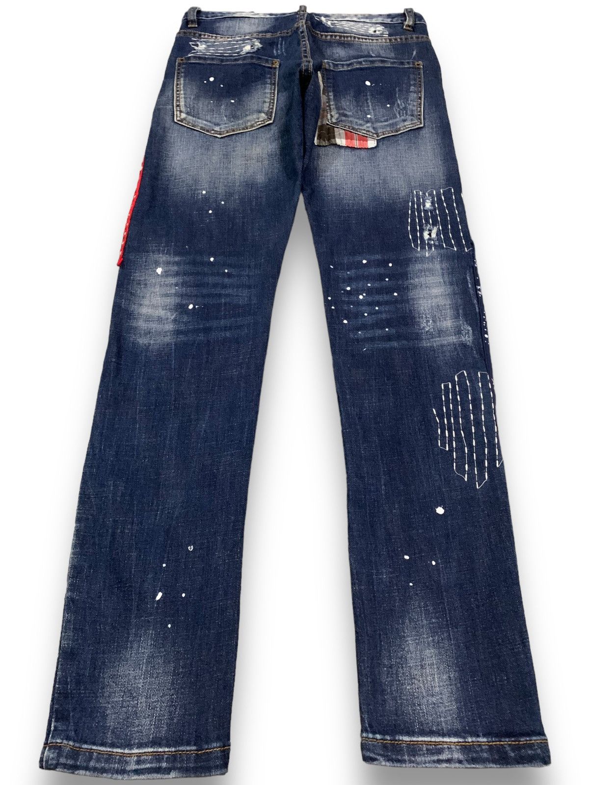 Kapital Vintage Boro Sashiko Bandana Patchwork Jeans like Kapital Size US 29 - 2 Thumbnail