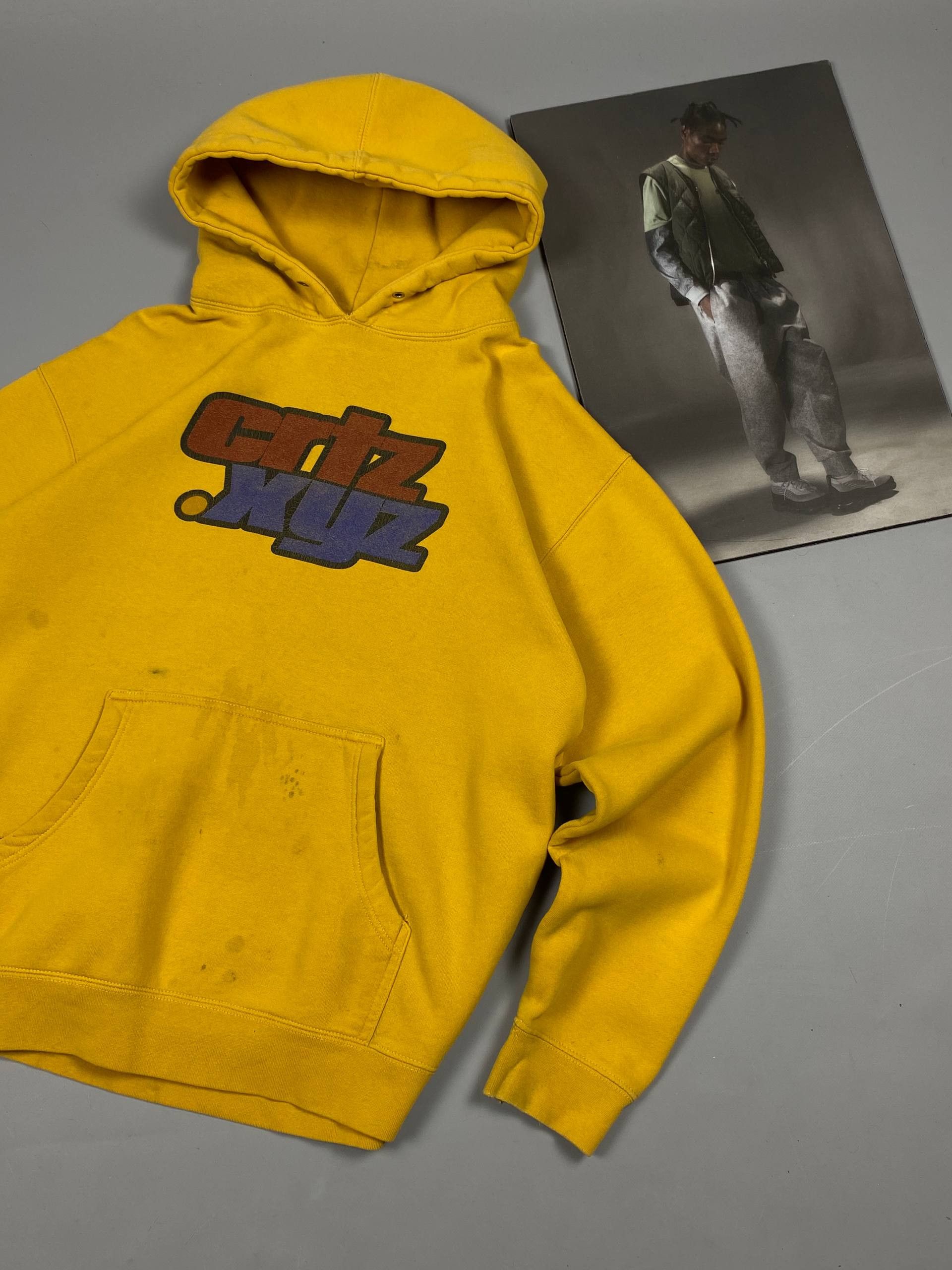 Corteiz Corteiz RTW Rules The World Hoodie Yellow Distressed Skate Size US M / EU 48-50 / 2 - 2 Thumbnail