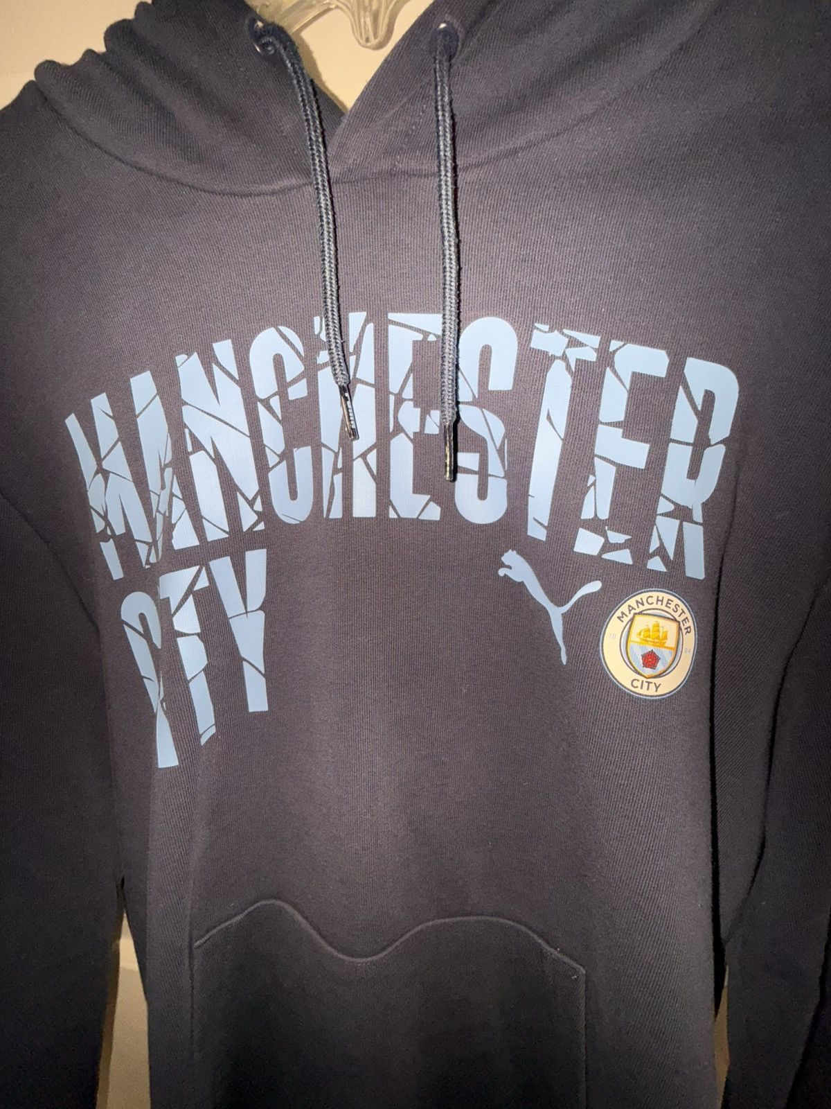 Puma Manchester City Hoodie Size US M / EU 48-50 / 2 - 2 Thumbnail