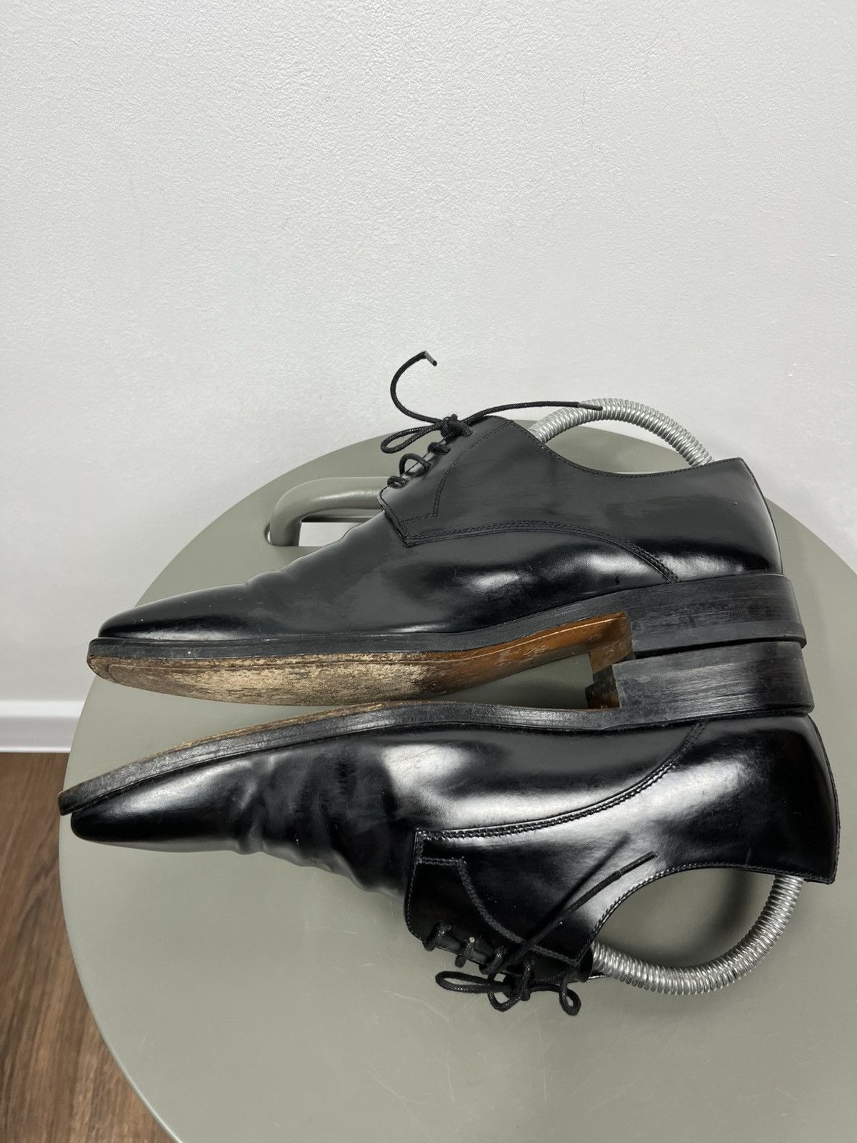 Leather Jones Bootmaker Black Leather Derby US 7 EU 40 Size US 7 / EU 40 - 8 Thumbnail