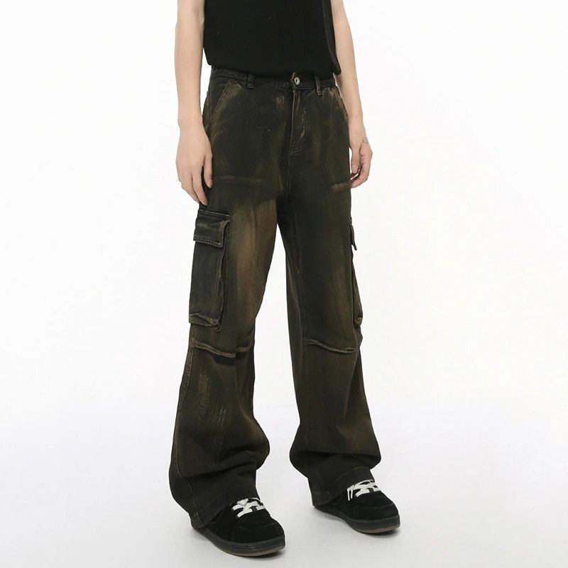 Jean × Vintage Multi-Pocket Denim Size US 32 / EU 48 - 2 Thumbnail