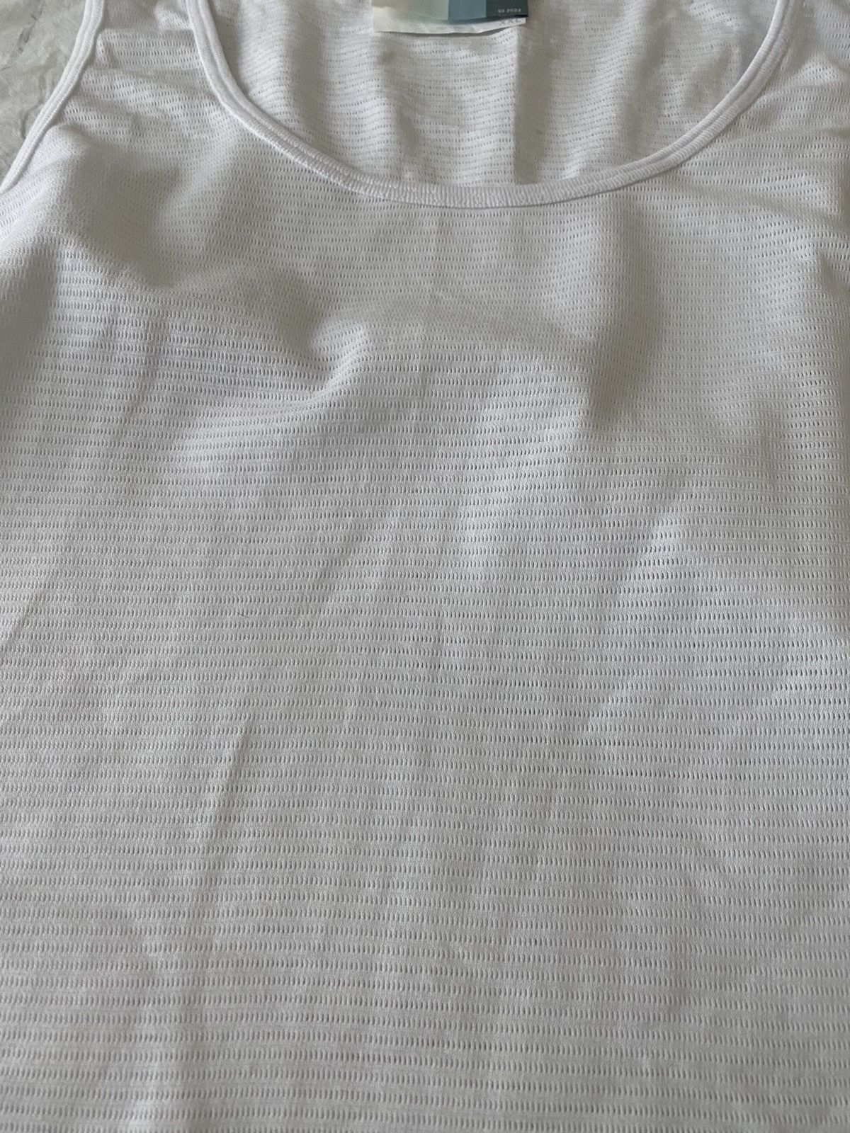 Kith Kith Pointelle Mesh Spencer White Tank NWT Size US XXL / EU 58 / 5 - 6 Thumbnail