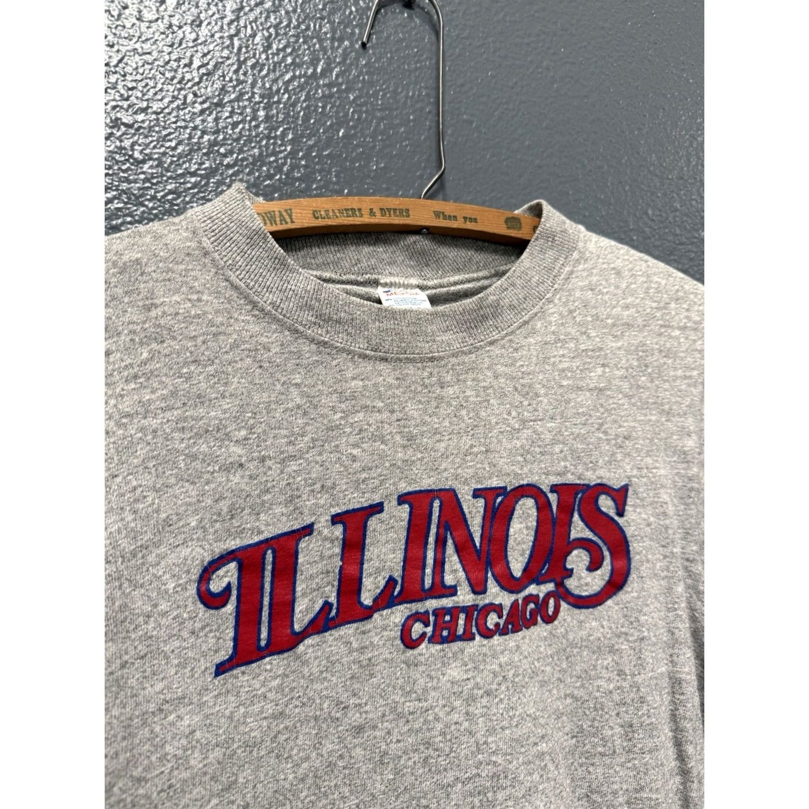 Champion VINTAGE Champion Shirt Long Sleeve USA Made Gray Medium Men Size US M / EU 48-50 / 2 - 4 Thumbnail