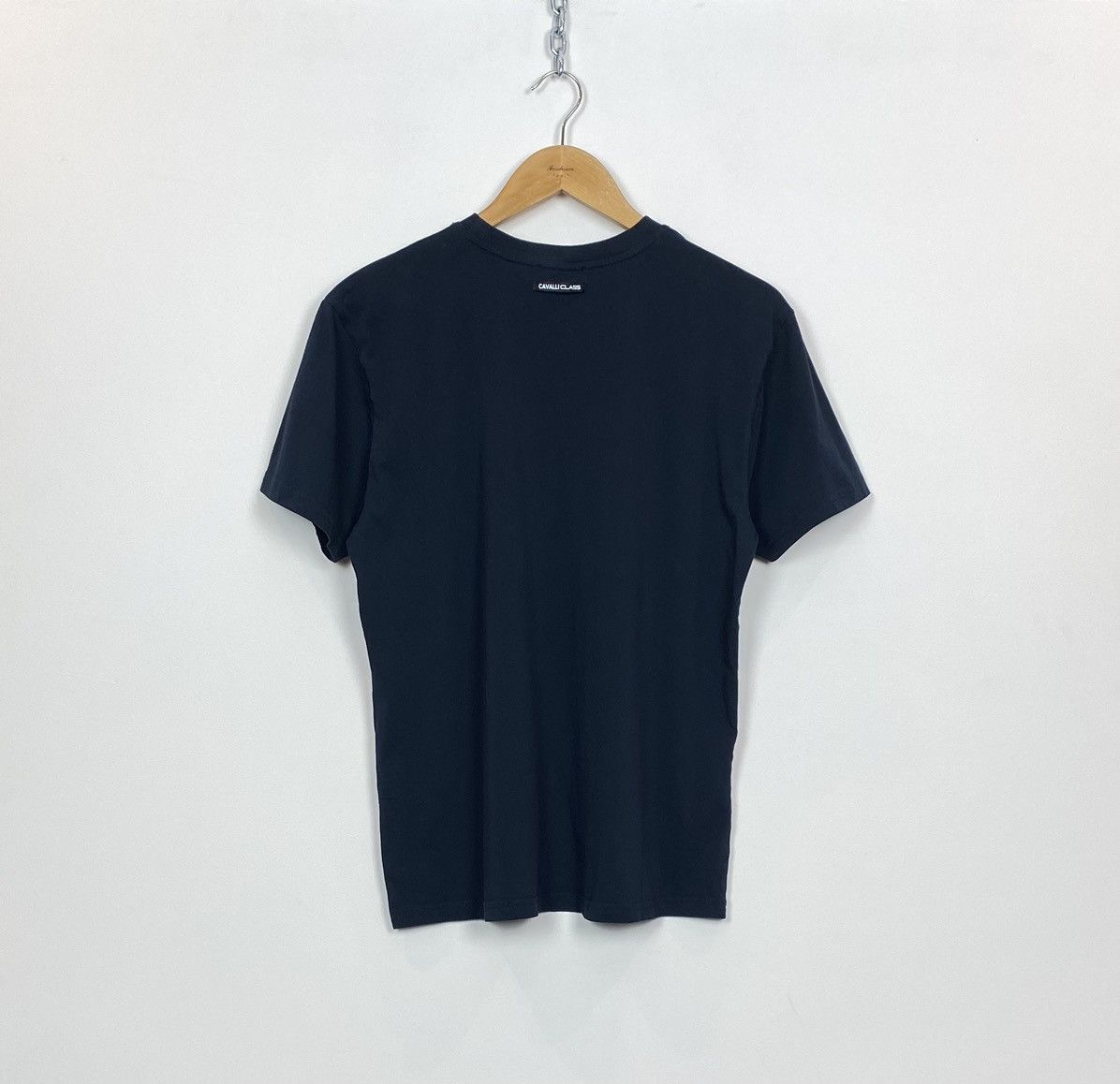 Roberto Cavalli Roberto Cavalli Class Short Sleeve T-Shirt Size XL Black Top Size US XL / EU 56 / 4 - 5 Thumbnail