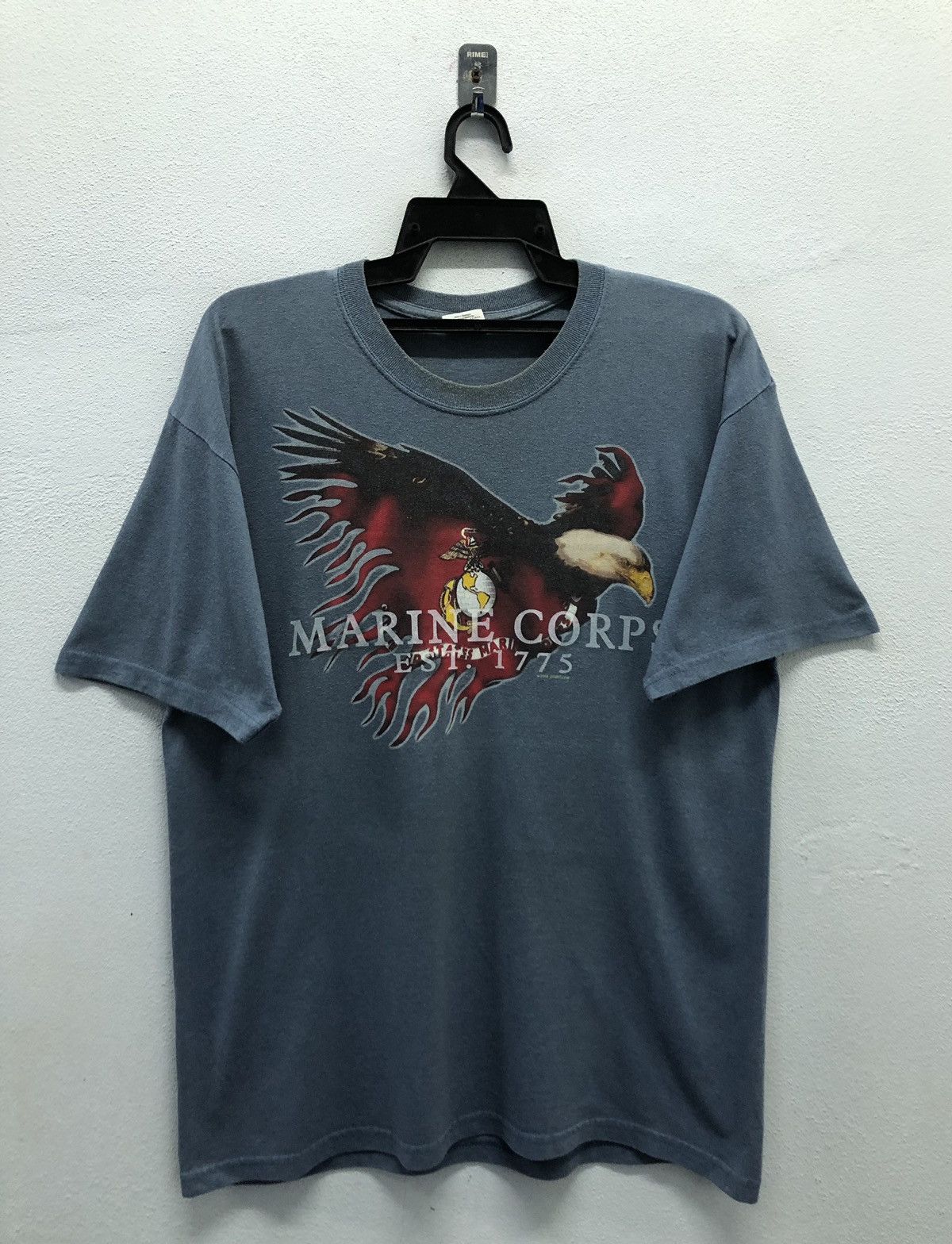 Vintage Vintage 2008 Gildan Marine Corps Est. 1775 T-Shirt Size US L / EU 52-54 / 3 - 1 Thumbnail