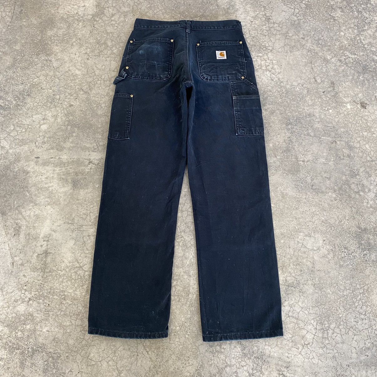 Carhartt VTG Carhartt Double Knee Splatter Carpenter Pants Size US 29 - 12 Thumbnail