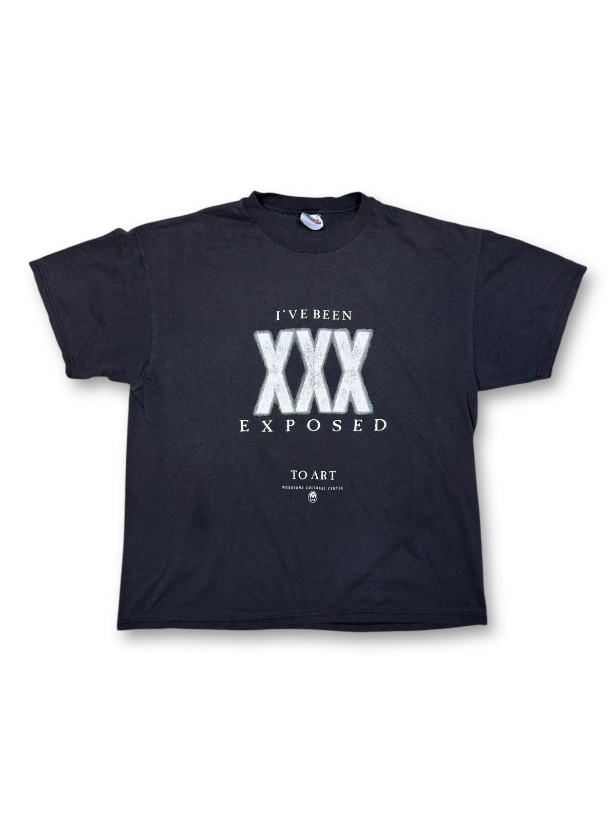 Vintage *RARE* VINTAGE 90s WOODLAND CULTURAL CENTER XXX EXPOSED TEE Size US L / EU 52-54 / 3 - 1 Thumbnail