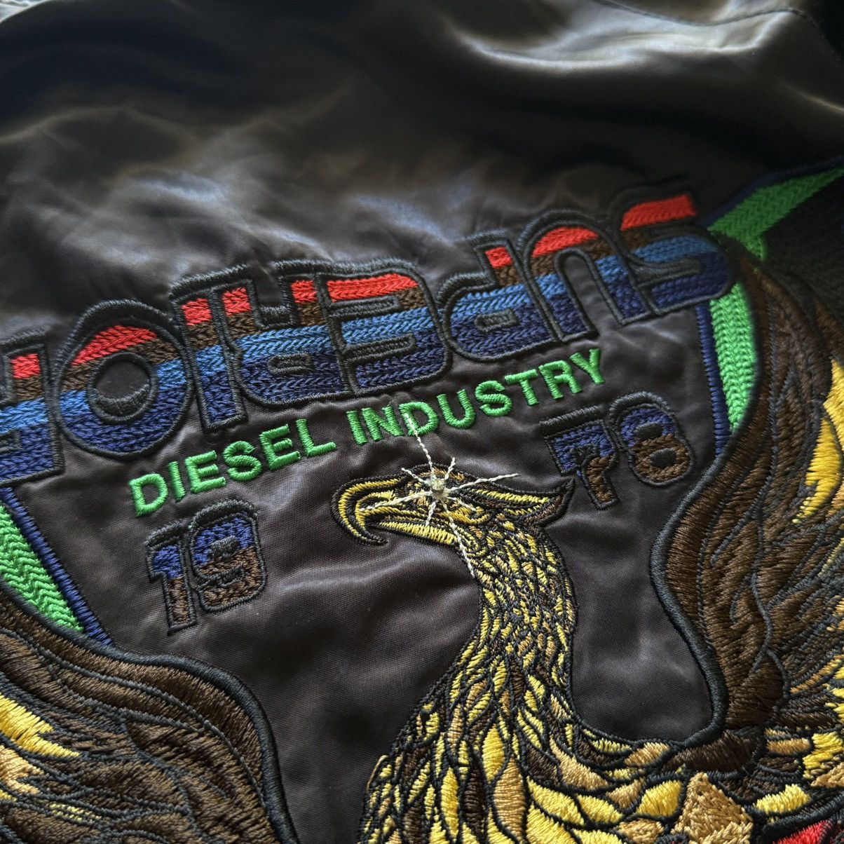 Diesel Diesel Reversible Bomber Rare Velvet Sukajan Jacket Size S / US 4 / IT 40 - 11 Thumbnail